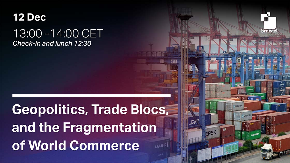 Bruegel (@bruegel_org) on Twitter photo 📢 EVENT ALERT!
🌍 Geopolitics, trade blocs, and the fragmentation of world commerce
📅 12 December 13:00–14:00
🌐Explore the future of global trade amid growing geopolitical rivalries with:
➡️ <a href="/rebeccawire/">Rebecca Christie</a>, Senior fellow, Bruegel
➡️ Uri Dadush, Non-resident fellow, Bruegel
➡️ 📢 EVENT ALERT!
🌍 Geopolitics, trade blocs, and the fragmentation of world commerce
📅 12 December 13:00–14:00
🌐Explore the future of global trade amid growing geopolitical rivalries with:
➡️ <a href="/rebeccawire/">Rebecca Christie</a>, Senior fellow, Bruegel
➡️ Uri Dadush, Non-resident fellow, Bruegel
➡️