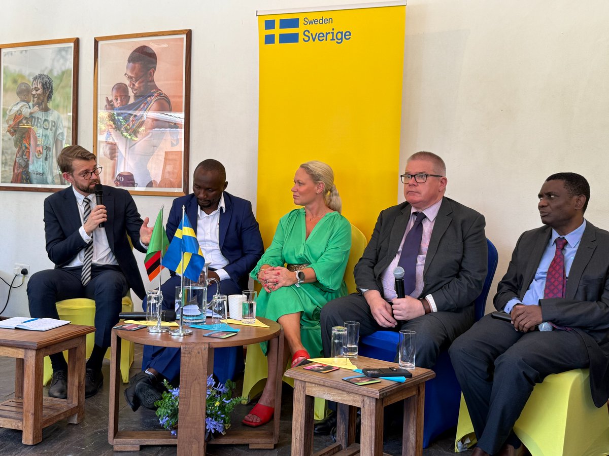 Michael Tarney, Energy Lead at CIGZambia, spoke at the Sweden-Zambia Energy Partnership event, highlighting Zambia's IRP. He emphasized transformative investments in power quality &amp; sustainability, alongside insights from ZESCO, ERB, MoE, IPPs &amp; sector experts.