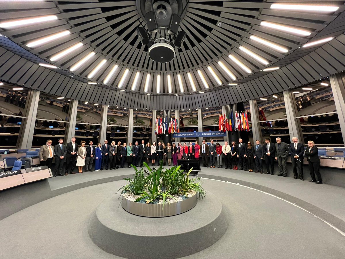 PortugalCoE's tweet photo. 🇵🇹 Portugal encerrou ontem a sua presidência de dois anos do Grupo de Relatores para o Programa, Orçamento e Administração (GR-PBA) do Conselho da Europa. Durante este período, o país liderou com dedicação os trabalhos deste órgão. https://t.co/VsHNJWPbyc