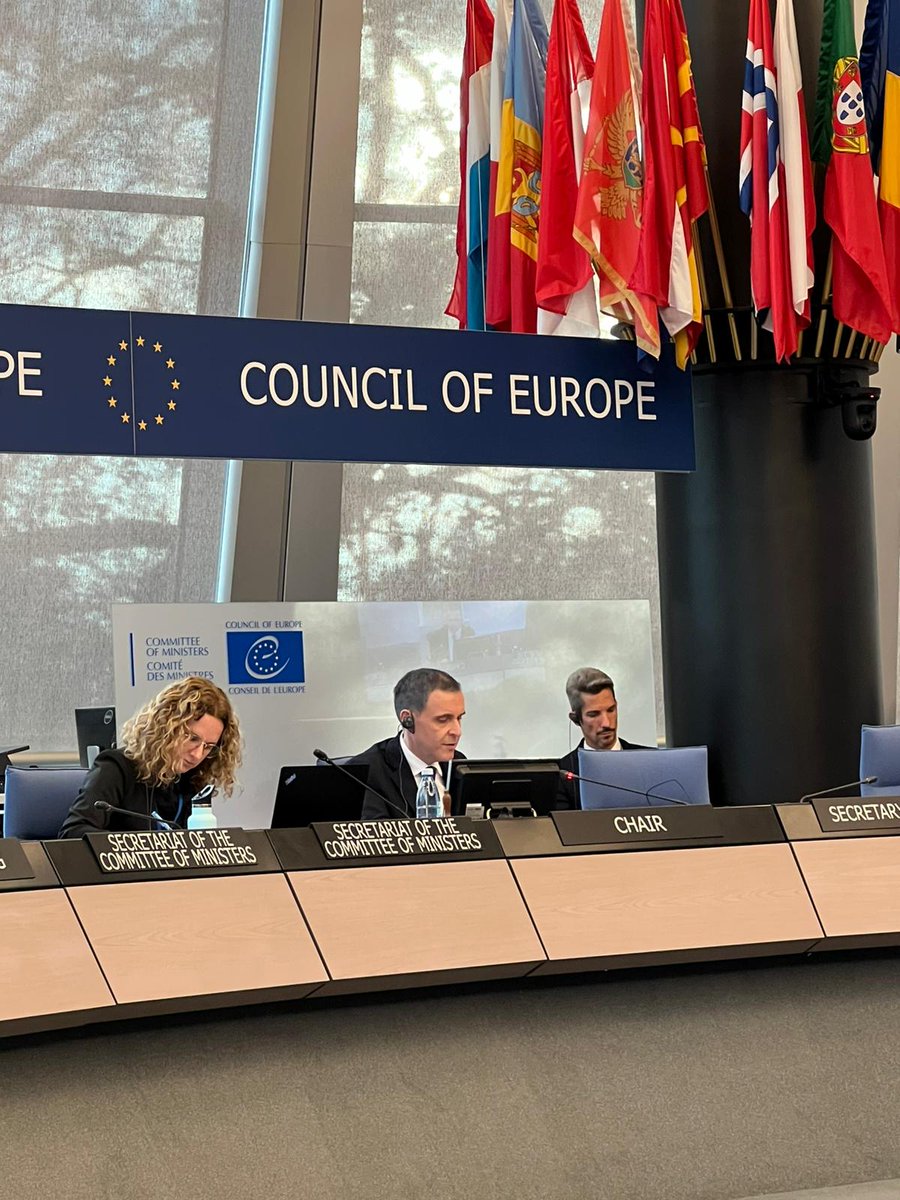 PortugalCoE's tweet photo. 🇵🇹 Portugal encerrou ontem a sua presidência de dois anos do Grupo de Relatores para o Programa, Orçamento e Administração (GR-PBA) do Conselho da Europa. Durante este período, o país liderou com dedicação os trabalhos deste órgão. https://t.co/VsHNJWPbyc