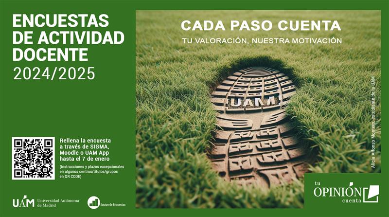 Facultad de Derecho | UAM (@derecho_uam) on Twitter photo Encuestas de Actividad Docente 2024/2025 Encuestas de Actividad Docente 2024/2025