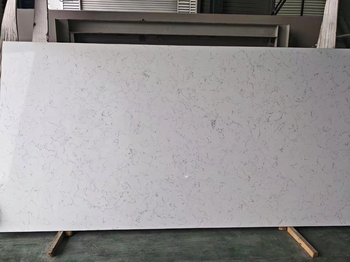 SugaryRay520's tweet photo. 🌟 New Arrival! 🌟 Experience the elegance of our Quartz Slabs in the classic Carrara style, now available in a robust 15mm thickness. #LuxurySurfaces #solidsurface #quartzslabs https://t.co/MfiARcZxZT