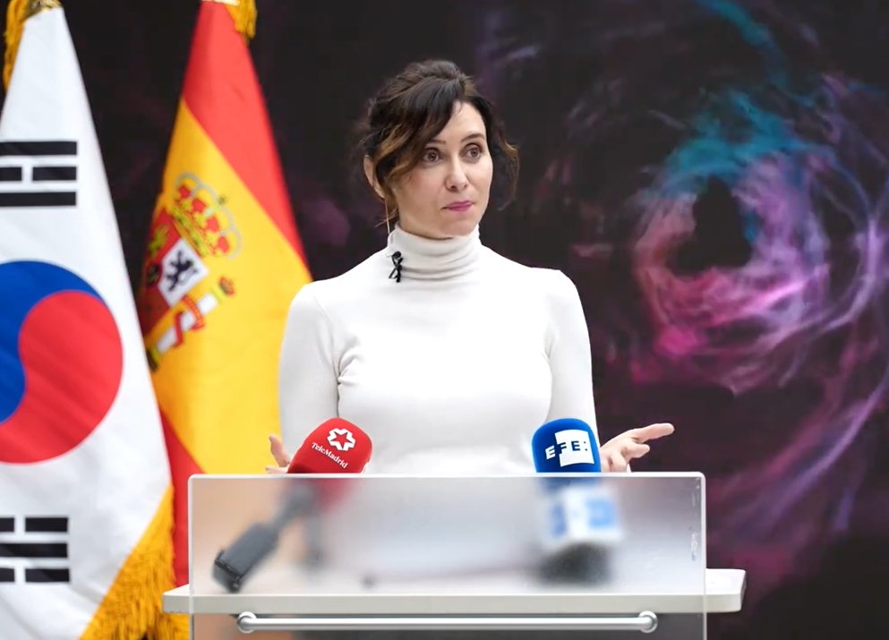 Las excursiones de Ayuso por el mundo le salen por un pico a los madrileños.

A la vida que se pegan, Ayuso, MAR y toda su corte hay que sumarle Telemadrid.

Mirad el éxito que tiene en Corea del Sur xd