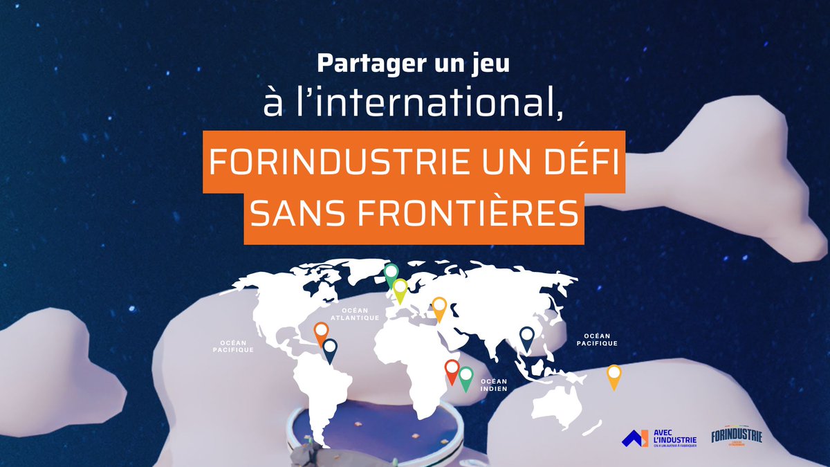 #forindustrie #worldwide : Beyrouth, Dublin, Ho Chi Minh Ville,  Mamoudzou, Mata-Utu, Pointe-à-Pitre, Ravine des Cabris – Saint Pierre, Rémire-Montjoly, et Wallis ! 
👉Dès le 02/12 : création d'alliances pour remporter le Grand Défi 

#industrie #SEDI2024 #orientation #Innovation