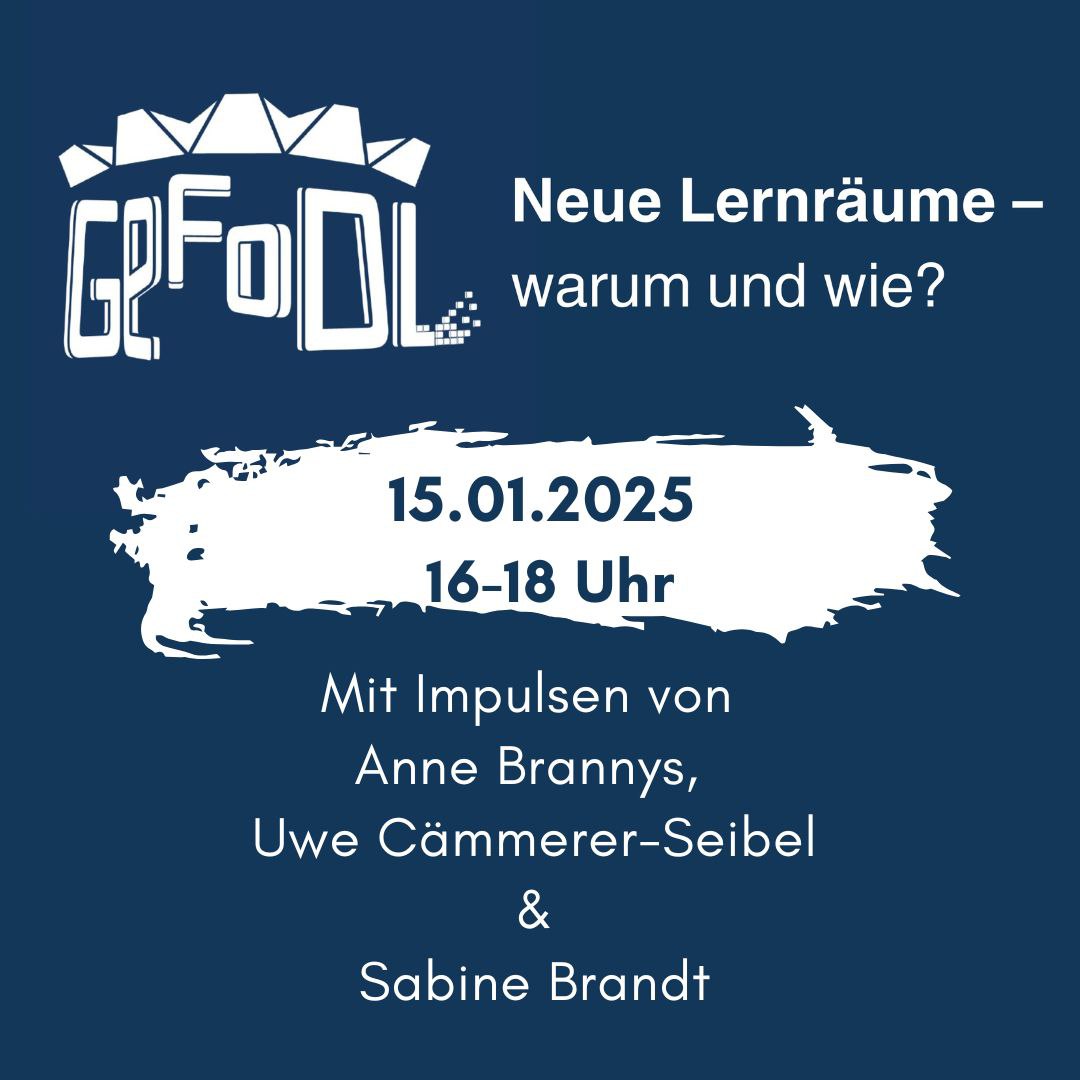 📢 Neue Lernräume: Warum und wie?
Am 15.01.2025 diskutieren wir mit Expert*innen, wie Räume – physisch, virtuell, hybrid – das Lernen prägen. Jetzt anmelden! 🧠💻🔗 Anmeldung: ruhr-uni-bochum.zoom-x.de/meeting/regist…  #Lernräume #Bildung