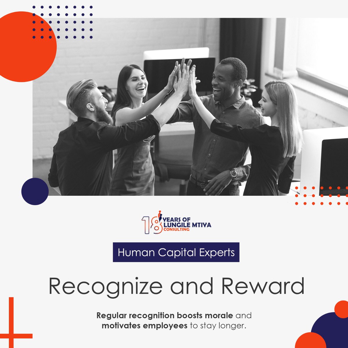 lmconsultingcc's tweet photo. Keeping your best talent starts with creating a workplace they won’t want to leave. 💼✨ 

Swipe through to discover actionable strategies to boost employee retention and build a loyal, motivated team!

#EmployeeRetention #WorkplaceSuccess 
#LMCInsights https://t.co/vJaZ3D5RRC