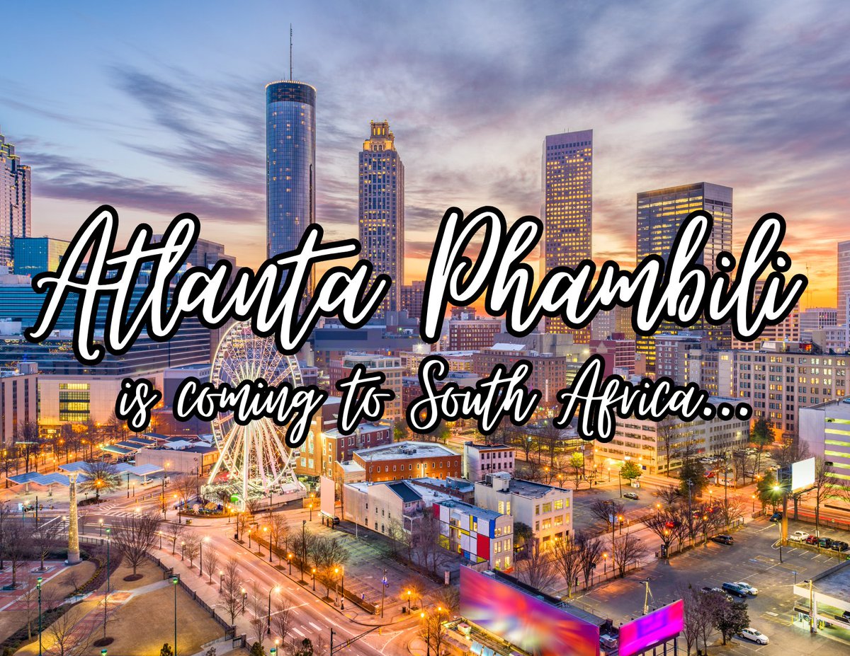 Atlanta Phambili connects South Africa and Atlanta through trade, culture, and innovation. A collaboration built on shared values, it’s driving growth and opportunity for both regions. Stay tuned for updates as the delegation visits SA.

bit.ly/AtlantaPhambili

#AtlantaPhambili