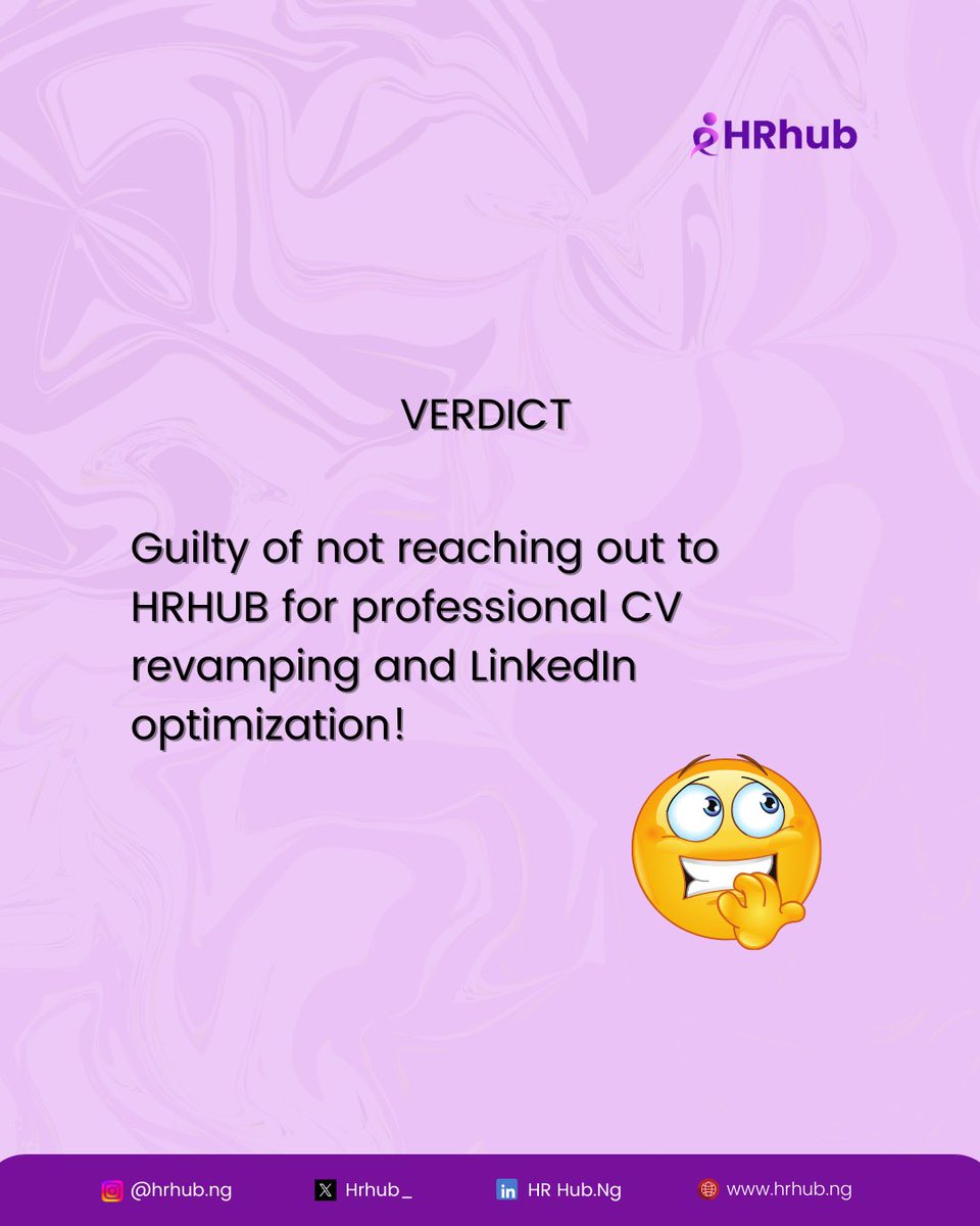 HRHub_'s tweet image. Don’t carry 2024’s job search struggles into 2025! ❌
Let HRHub help you make that winning first impression with a well written CV and a professionally optimized LinkedIn profile.
Send us a DM today! We have very affordable plans.
#cvrevamp #linkedinoptimization