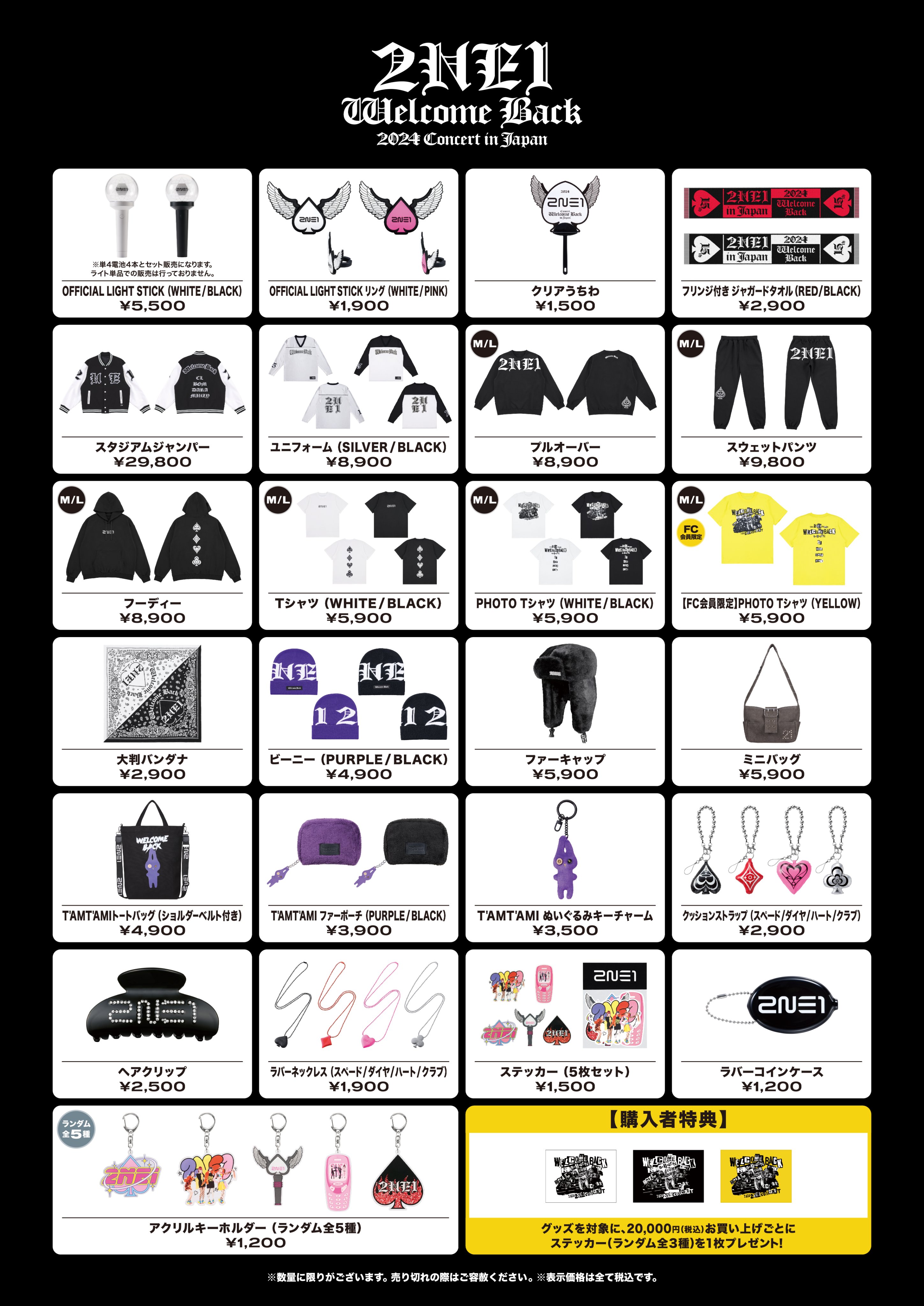 2NE1 ワールドツアー ユニフォーム フリーサイズ 韓国限定グッズ