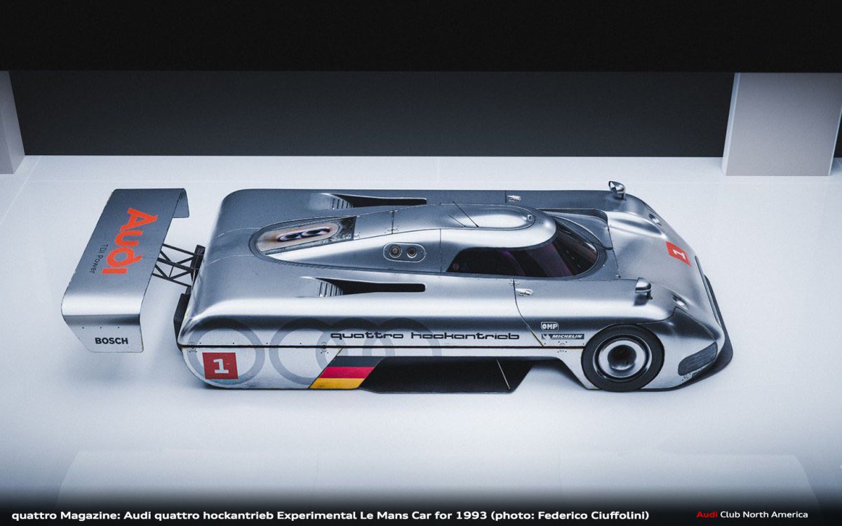 Wild concept, I wish we could have seen it on the track