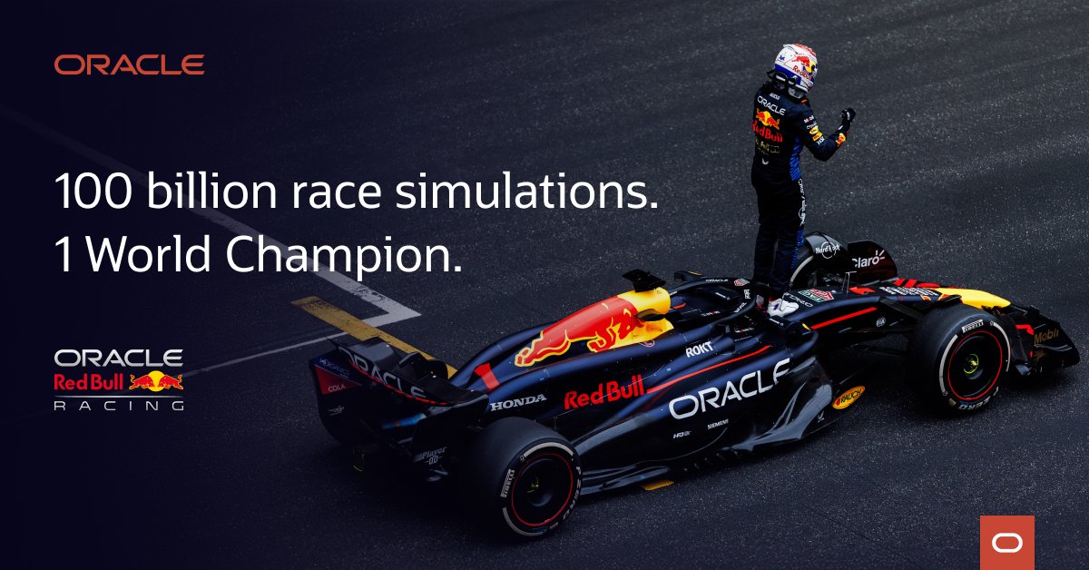 Learn how you can accelerate your business with the same cloud infrastructure powering <a href="/redbullracing/">Oracle Red Bull Racing</a>: social.ora.cl/6012tVQVy