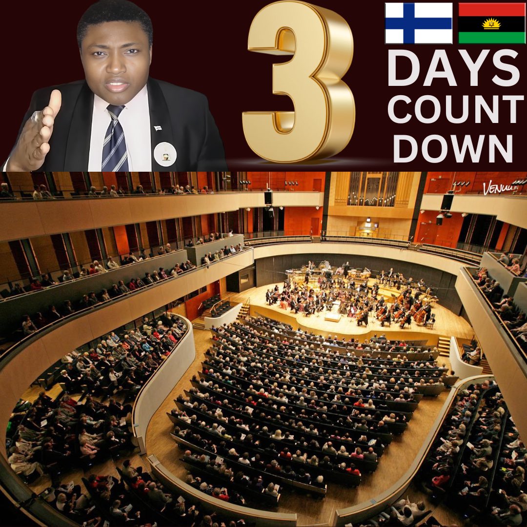 Alfred1953795's tweet image. #Countdowncontinues 🥰
Yes we really mean it 💪⚖️....

Justice ⚖️ for Simon Ekpa.. We demand for his immediate release.....

Nigeria 🇳🇬 government is a Terr0rists country.......

Biafra deserve #JUSTICE⚖️⚖️⚖️🇫🇮
@FinGovernment
@alexstubb @realDonaldTrump