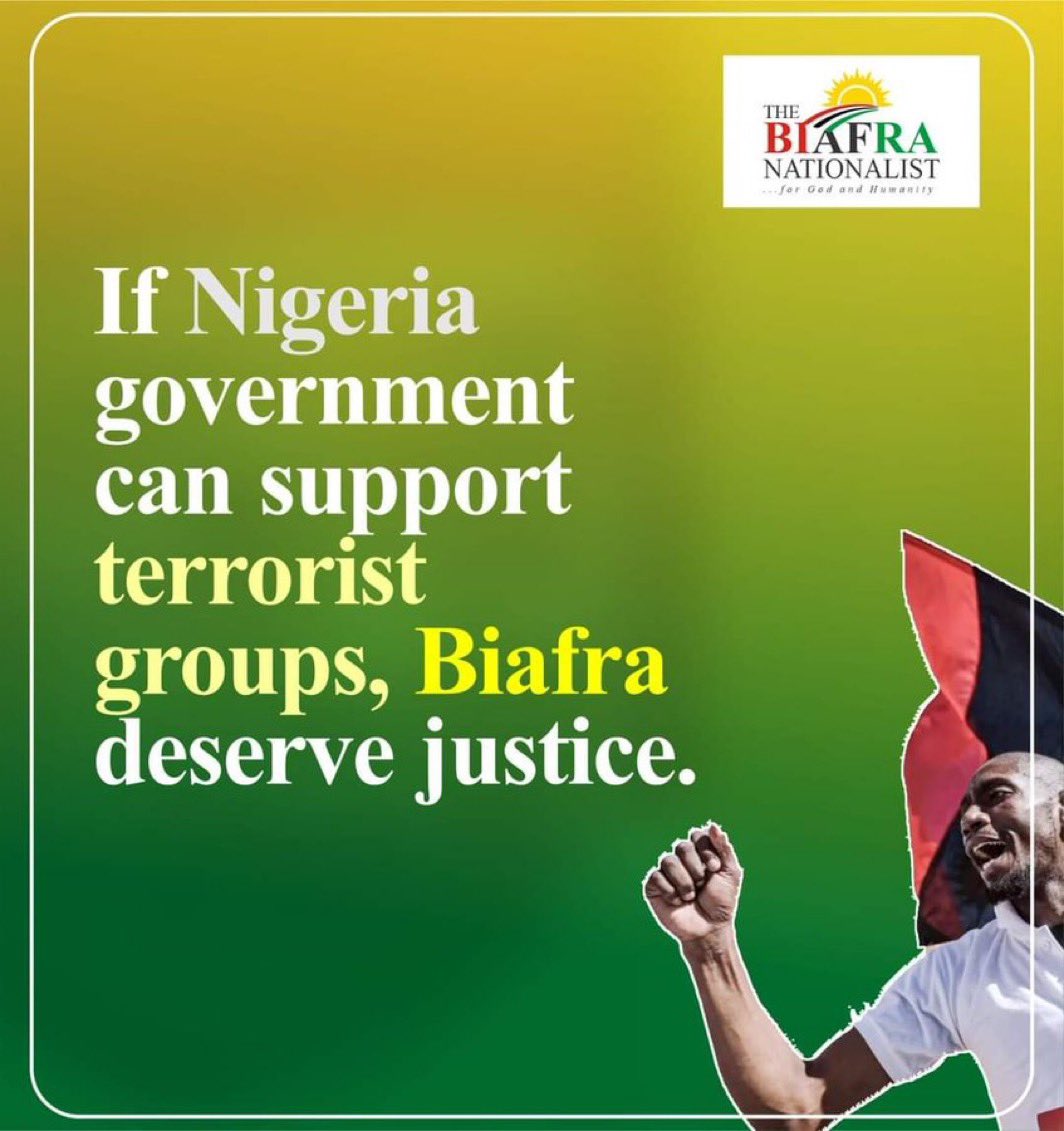 Alfred1953795's tweet image. #Countdowncontinues 🥰
Yes we really mean it 💪⚖️....

Justice ⚖️ for Simon Ekpa.. We demand for his immediate release.....

Nigeria 🇳🇬 government is a Terr0rists country.......

Biafra deserve #JUSTICE⚖️⚖️⚖️🇫🇮
@FinGovernment
@alexstubb @realDonaldTrump