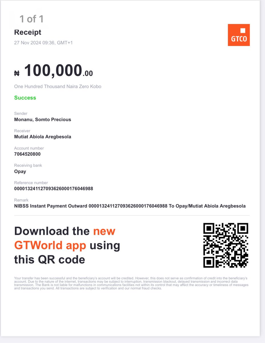 N100k sent✅ who is next ? 🫵