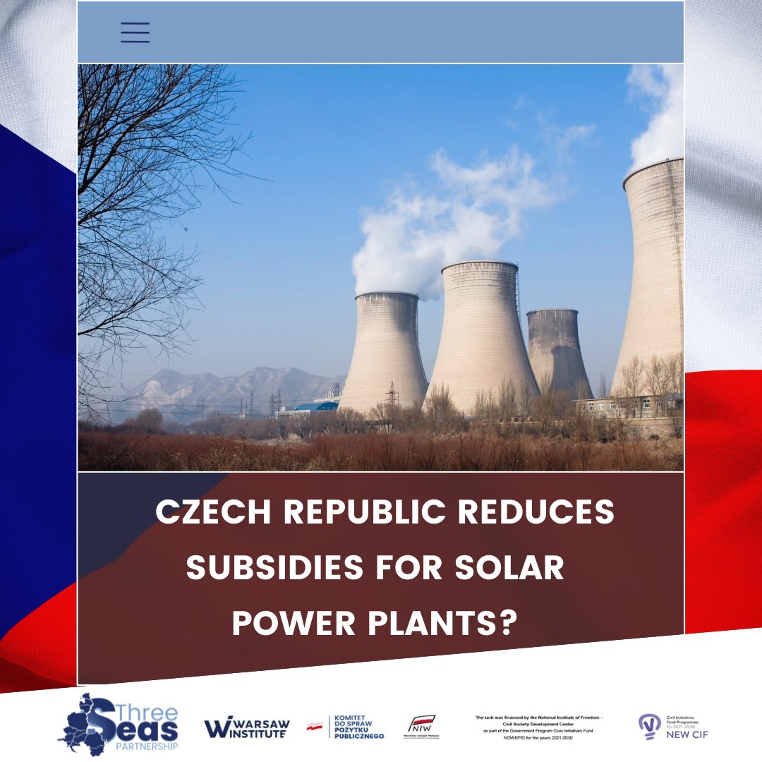 3S_Partnership's tweet photo. 🇨🇿Czech Republic reduces subsidies for solar power plants? 

🔸The Czech government plans to retroactively reduce subsidies for grid-connected photovoltaic plants in 2009 and 2010, which have long received significant financial support 1/ https://t.co/oub8MGfTAw