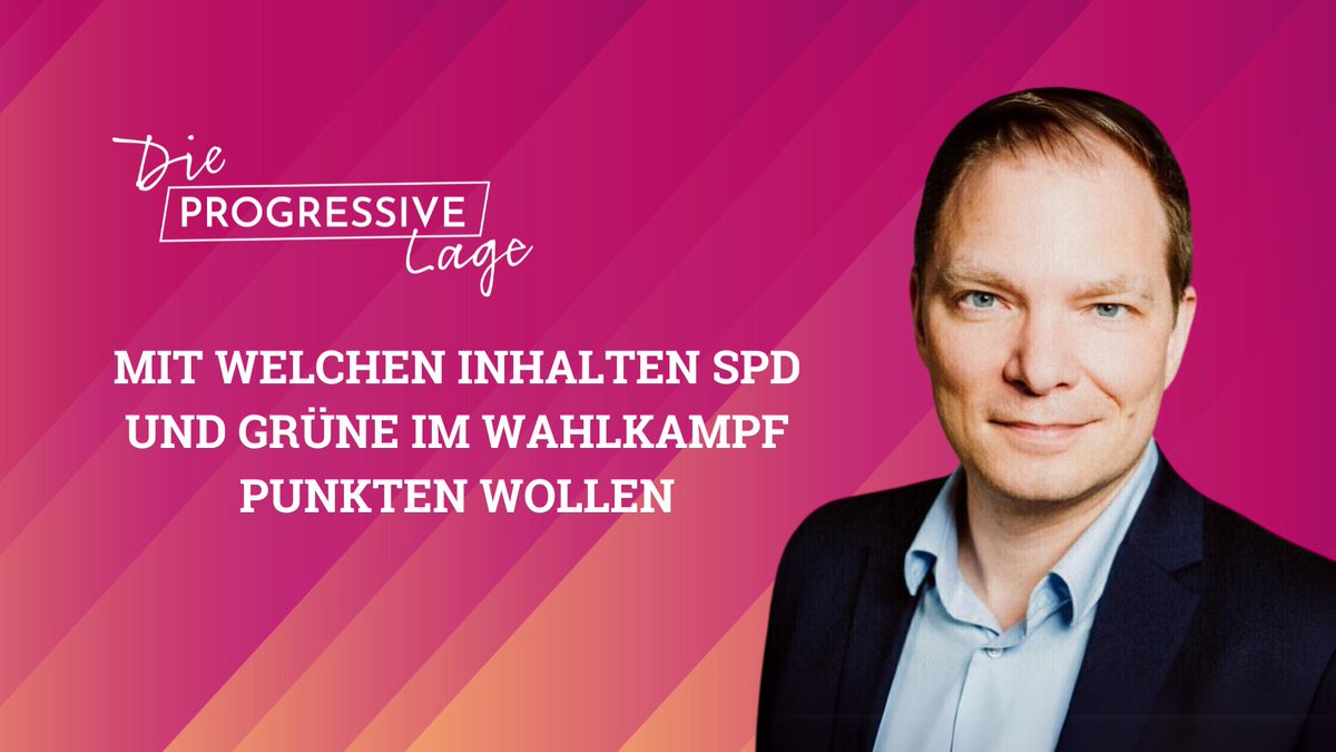 Nach Personaldebatten &amp; Scheidungstheater: Jetzt kommt es auf Inhalte an. Womit wollen SPD und Grüne zur #BTW25 punkten? Karl Adam schaut genauer hin in der neuen #DieProgressiveLage – und vermisst ein entscheidendes Thema: progressives-zentrum.org/spd-und-gruene…