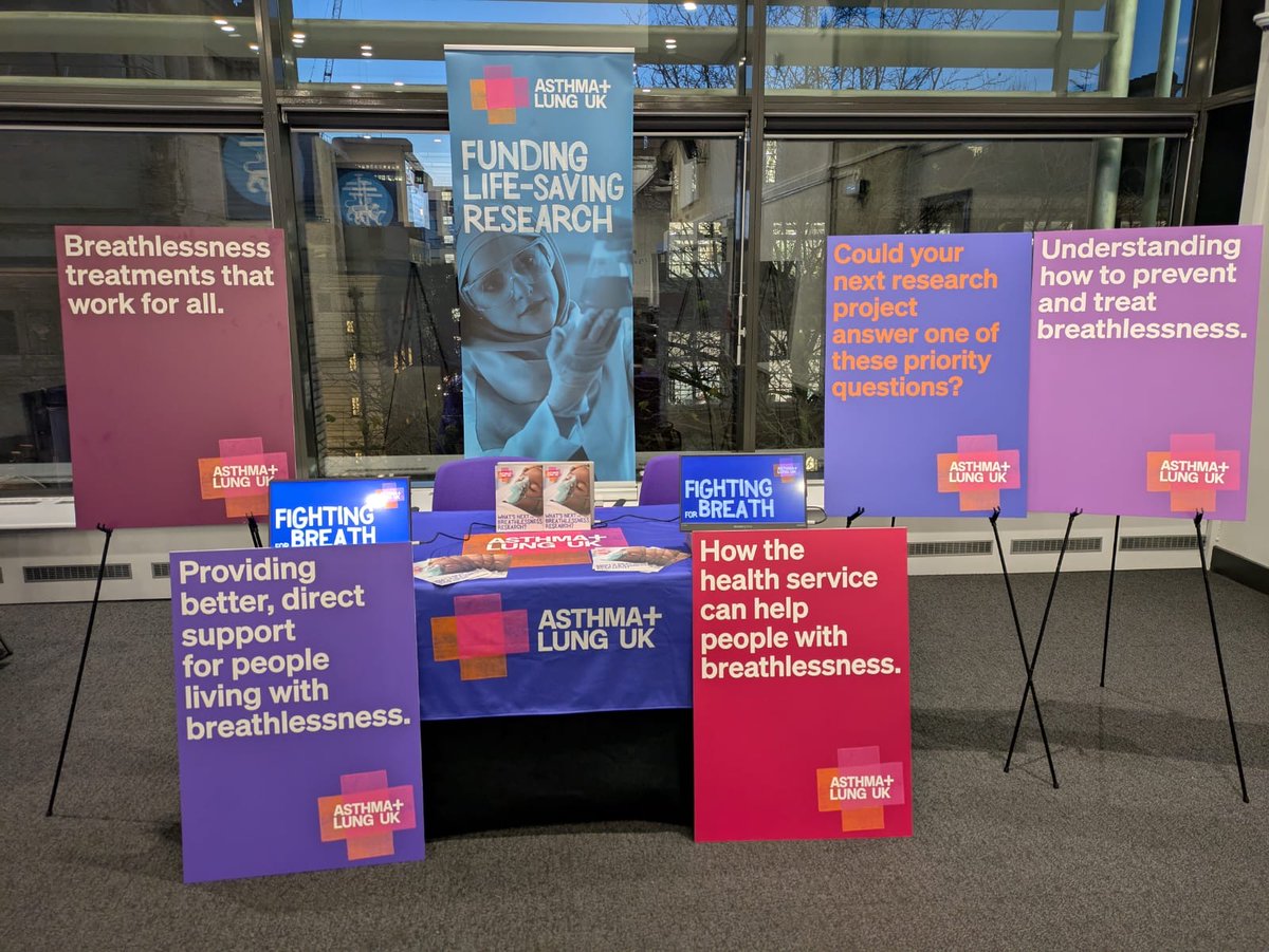 Asthma + Lung UK Research (@aluk_research) on Twitter photo We're so excited to be at <a href="/BTSrespiratory/">British Thoracic Society (BTS)</a> Winter Meeting. Come and find us on floor 3 at stand 47 in the Benjamin Britten Lounge to hear all about our work and breathlessness! #BTSWinter2024 We're so excited to be at <a href="/BTSrespiratory/">British Thoracic Society (BTS)</a> Winter Meeting. Come and find us on floor 3 at stand 47 in the Benjamin Britten Lounge to hear all about our work and breathlessness! #BTSWinter2024