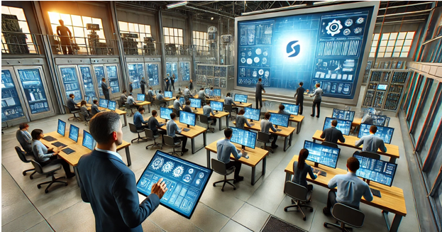 💻 Dijital Dönüşümde Öncü Olun! 🚀
Simülasyon Tabanlı Eğitim ile çalışanlarınızın:
✨ Dijital becerilerini artırın,
✨ Problem çözme ve karar verme yeteneklerini güçlendirin,
✨ İş güvenliği farkındalığını yükseltin,
👉 Simovate Simulation ile tanışın!