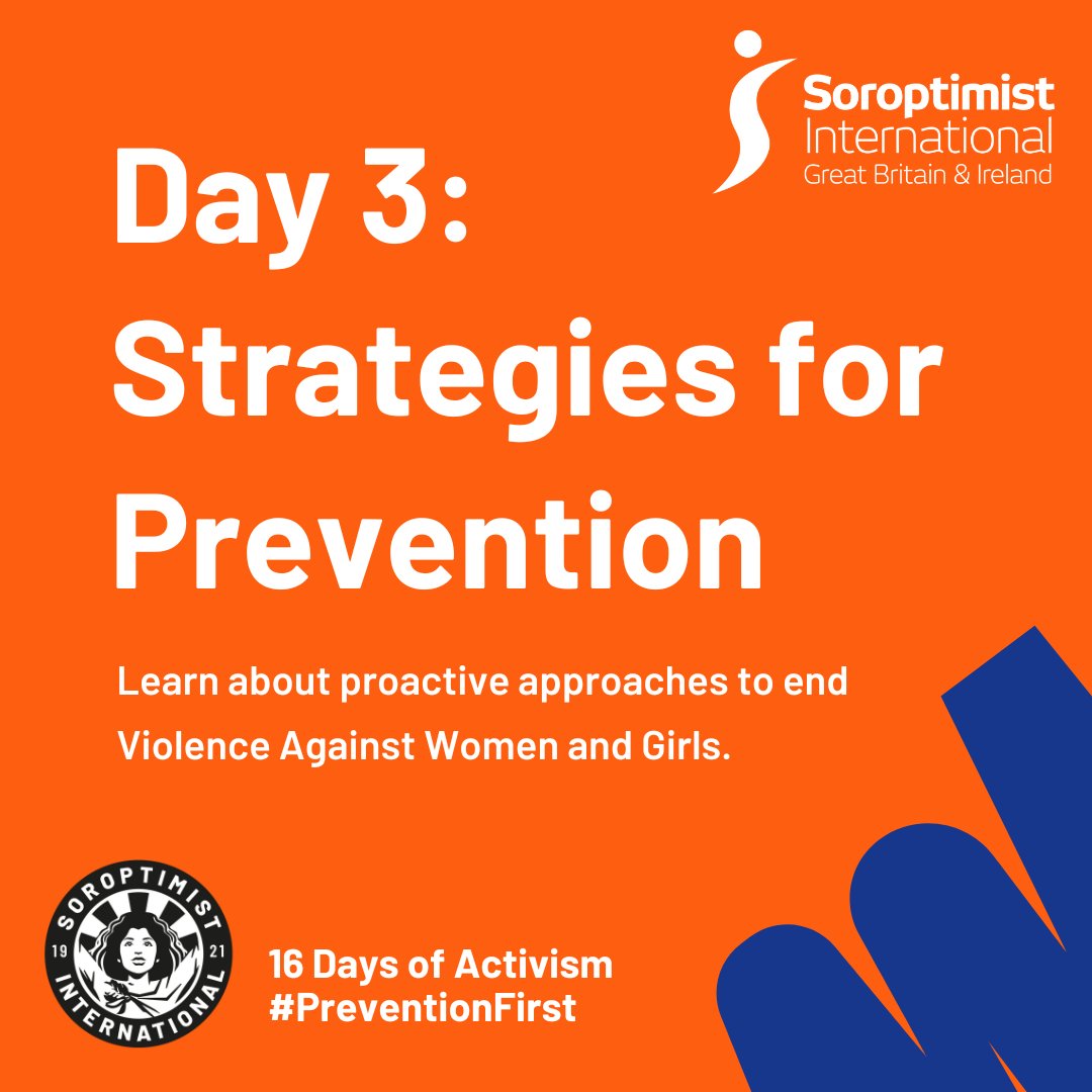 · Prevention is possible! Key strategies include education, raising awareness, supporting survivors, and community engagement. #16Days #PreventionFirst
#16DaysOfActivism
 #OrangeTheWorld 
@SIGBI1