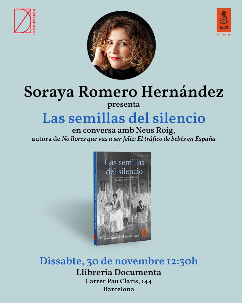 🔥🔥🔥
👩‍💻 <a href="/Lola_Hierro/">Lola Hierro</a> 
🚨 Esta tarde, Espacio Late, Madrid
🚨 Jueves, en <a href="/altairviatges/">Altaïr</a>, Barcelona

👩‍💻 <a href="/SorayaRomeroH/">Soraya Romero</a> 
🚨 Jueves, <a href="/LibreriaReno/">Librería Reno</a>, Madrid
🚨 Sábado, <a href="/DocumentaBCN/">Llibreria Documenta</a>, Barcelona
🔥🔥🔥