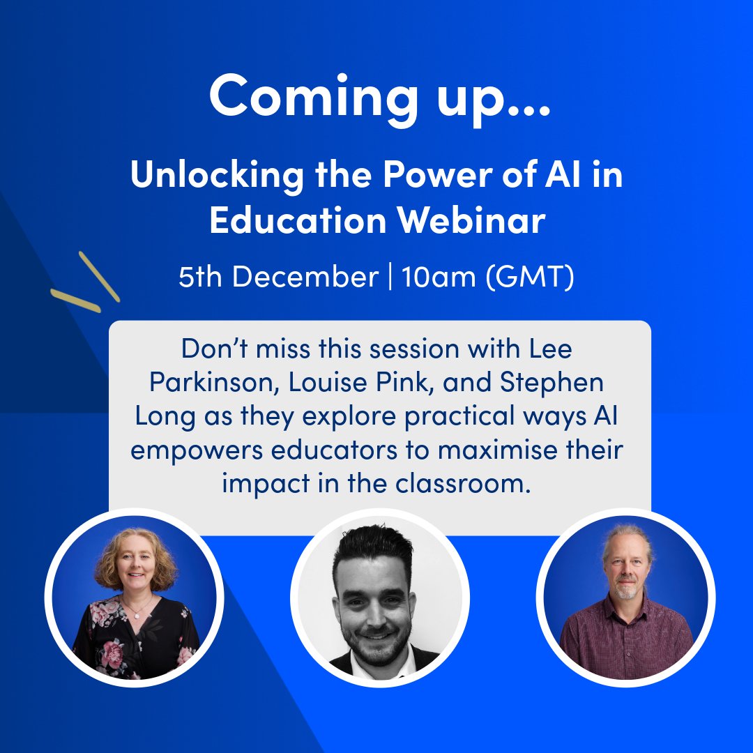 SIMS_ESS's tweet image. Coming up next week: Unlocking the Power of AI in Education.

In this session, we’ll explore the game-changing role of AI in education and how it’s revolutionizing teaching methods and tasks.

🗓️ 5th December 2024
🕙 10:00 AM 

Don’t miss out 👉 okt.to/jlXPRB