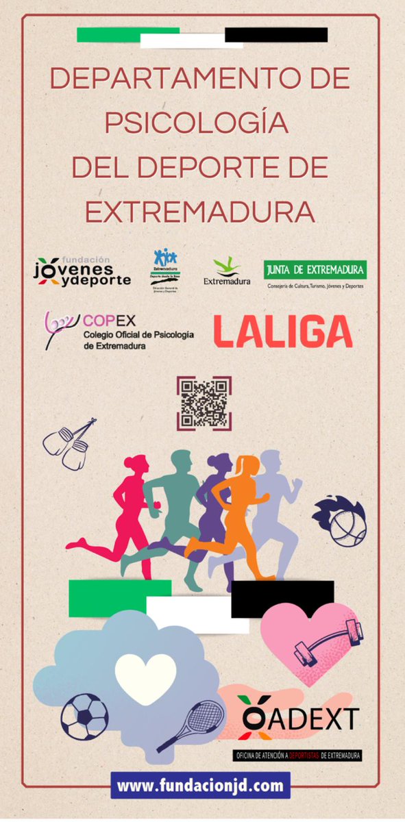 CopExtremadura's tweet image. ⚽️ #LaLiga patrocinará en 2025 el Departamento de Psicología del Deporte mediante el convenio que el #COPEX mantienen con la Fundación Jóvenes y Deporte de la Dirección General de Deportes de la Junta de Extremadura 🏆

#LALIGAEASPORTS #saludmental #psicologiaenatencionprimaria