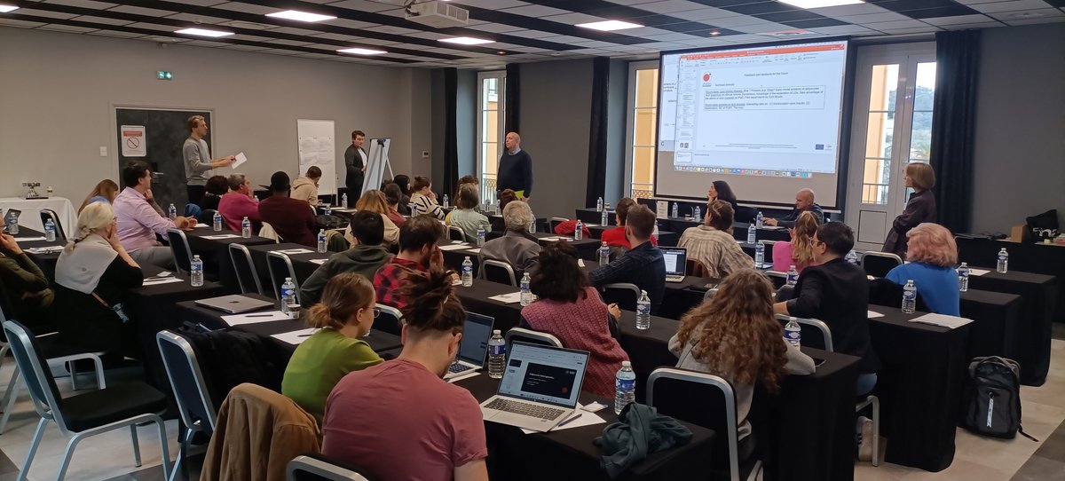 ERC_SPHERES's tweet photo. Last day of the @ERC_SPHERES Consortium meeting in Nice: it’s time to feedback and to make decisions for the future with Bruno Antonny, @DominiqueLangin , @ryden_mikael  
@IPMC_sophia  @CNRS_DR20 @Univ_CotedAzur @I2mcT 
@UT3PaulSabatier @karolinskainst https://t.co/FLveBpcyCm