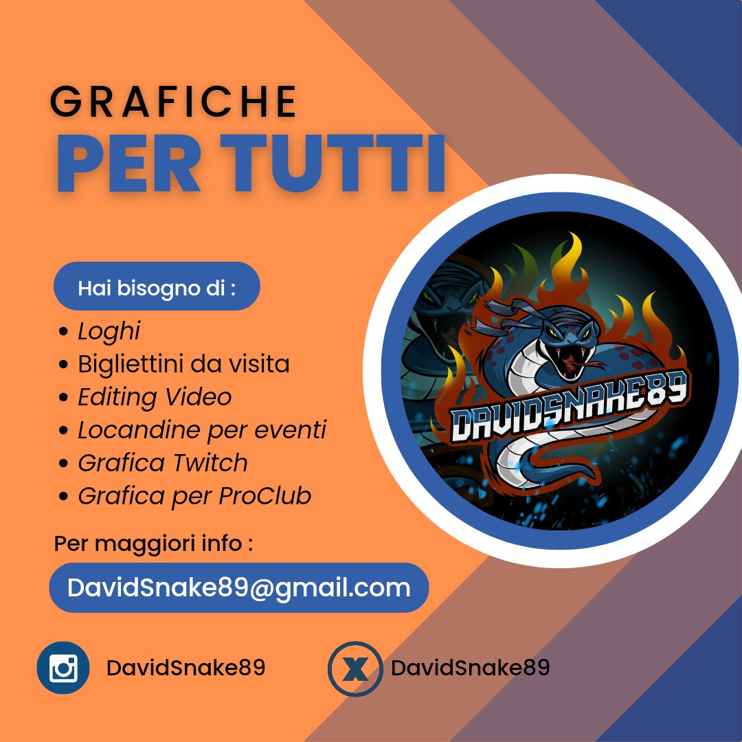 Per chi fosse interessato scrivetemi in #Dm o qui o su #instagram.

-
#Grafica #photo #logodesign #Proclub #fc #graphicArt #art #Locandine #eventi
-
<a href="/pctransfermarkt/">🇮🇹 PRO CLUBS TRANSFERMARKT🔍</a>
<a href="/TwitchTVGlobal/">Twitch Retweets</a> 
<a href="/RetwittoProClub/">Calciomercato Pro Club</a>