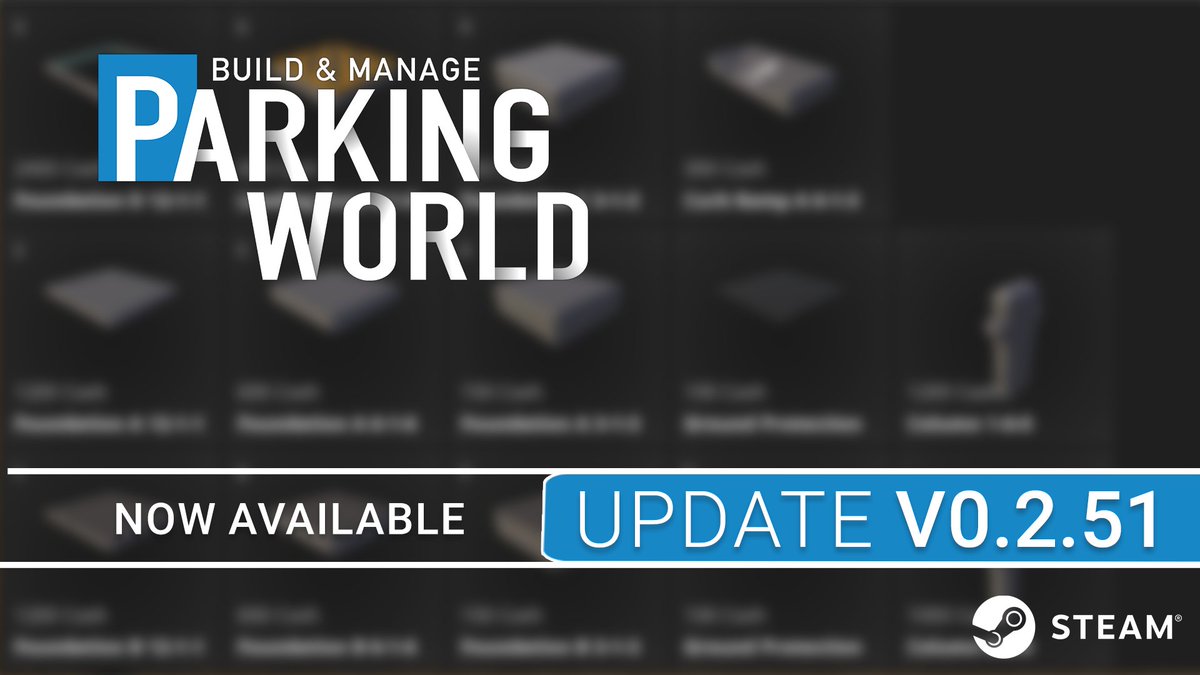Have you downloaded and tried out the latest update for Parking World yet? 

You can find more information about the latest update on Steam:
store.steampowered.com/news/app/25515…

#steam #indedev #steamupdate #patchnotes #wishlistwednesday