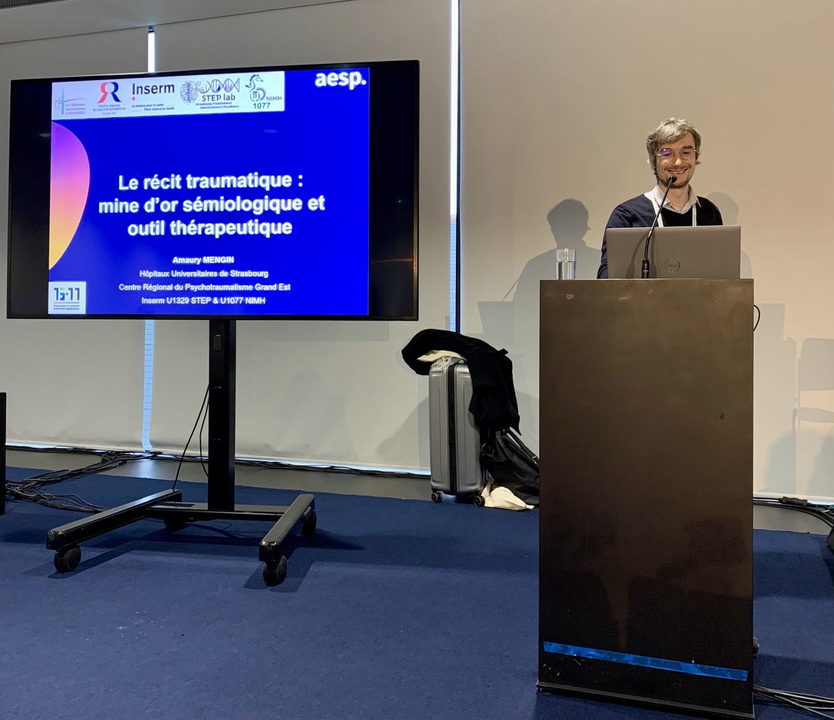 Le récit traumatique avec ⁦<a href="/AmauryMengin/">Amaury Mengin</a>⁩ ⁦<a href="/AssoAESP/">AESP</a>⁩ ⁦<a href="/CfpNathalie/">Congrès Français de Psychiatrie</a>⁩
