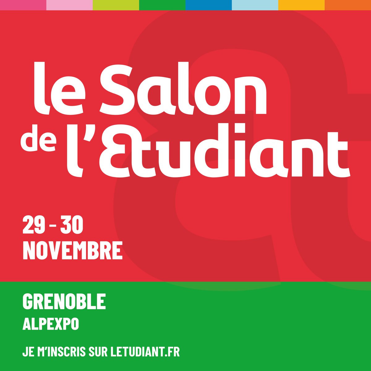 CPE Lyon (@cpelyon) on Twitter photo CPE Lyon sera présente au salon de <a href="/letudiant/">l'Etudiant</a> à Grenoble le 29 & 30 novembre, au stand n°E38 ! 👩🔬
Pour infos :
📅29 & 30 novembre
⏲09:00 – 17:00
📍ALPEXPO Hall 89 Avenue d'Innsbrück, B.P. 2408 38034 GRENOBLE
Inscrivez-vous gratuitement 👉 …-etudiant-grenoble.salon.letudiant.fr CPE Lyon sera présente au salon de <a href="/letudiant/">l'Etudiant</a> à Grenoble le 29 & 30 novembre, au stand n°E38 ! 👩🔬
Pour infos :
📅29 & 30 novembre
⏲09:00 – 17:00
📍ALPEXPO Hall 89 Avenue d'Innsbrück, B.P. 2408 38034 GRENOBLE
Inscrivez-vous gratuitement 👉 …-etudiant-grenoble.salon.letudiant.fr