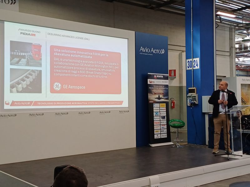 Fidia_Iberica's tweet photo. E' stato un vero privilegio ieri poter presentare all'interno dello stabilimento di Avio Aero le soluzioni più avanzate di Deburring Automatizzato di Fidia Spa.
Un grazie a tutta la squadra di Fidia che ha reso questo evento un appuntamento di grande successo.
#aerospace
#Fidia https://t.co/SZz3DL1CZp