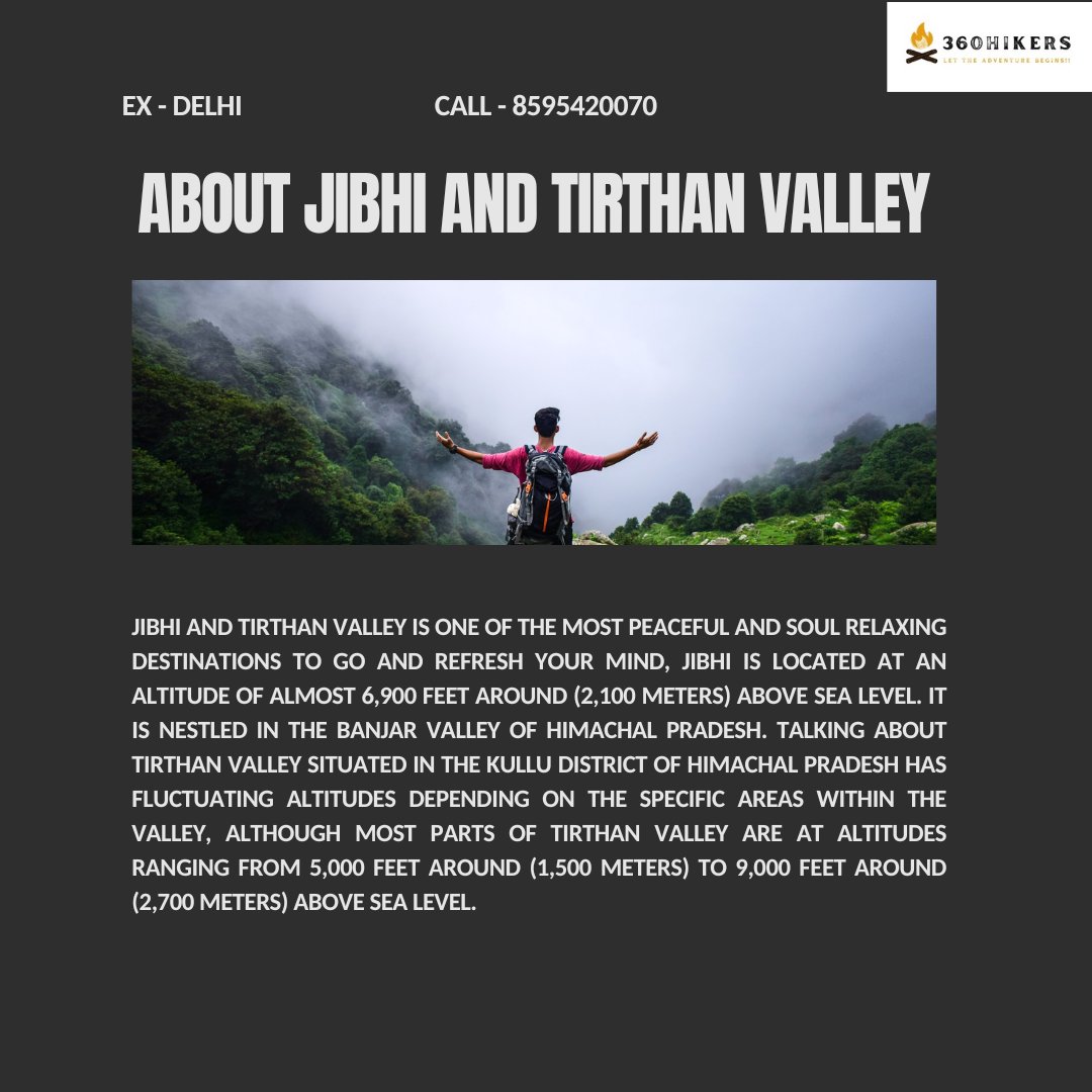 360hikers_Ind's tweet photo. Discover the hidden beauty of Jibhi Tirthan!

Join us for an amazing 4 nights &amp; 5 days trip with stunning views, cozy stays, and nature all around!

Ready to go?

📞 Call 8595420070 to book

#jibhitirthan #incredibleindia #tirthanvalley #explore #mountains #jibhivalley https://t.co/jkzc6NLri6