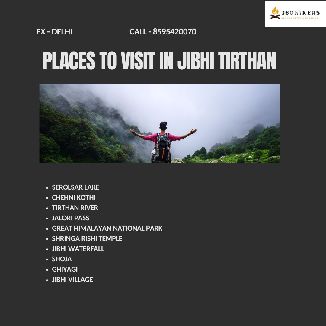 360hikers_Ind's tweet photo. Discover the hidden beauty of Jibhi Tirthan!

Join us for an amazing 4 nights &amp; 5 days trip with stunning views, cozy stays, and nature all around!

Ready to go?

📞 Call 8595420070 to book

#jibhitirthan #incredibleindia #tirthanvalley #explore #mountains #jibhivalley https://t.co/jkzc6NLri6