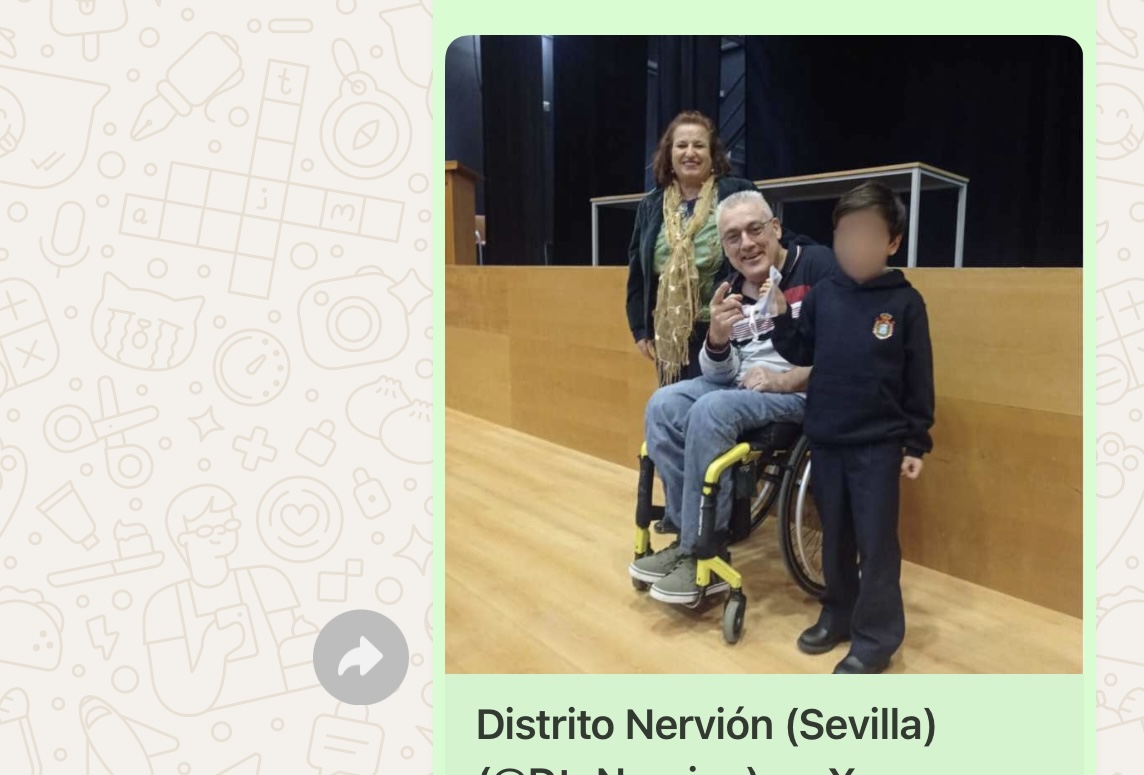 SAFAURSEVILLA's tweet image. Primer premio para nuestra alumna otorgado por el distrito Nervión. Tema: la discapacidad @DtoNervion @Ayto_Sevilla @joselineros10 @TulaWanda @Nervion_aldia #SEVILLA #NERVION #INFANTIL #PRIMARIA #ESO #BACHILLERATO #EDUCACION