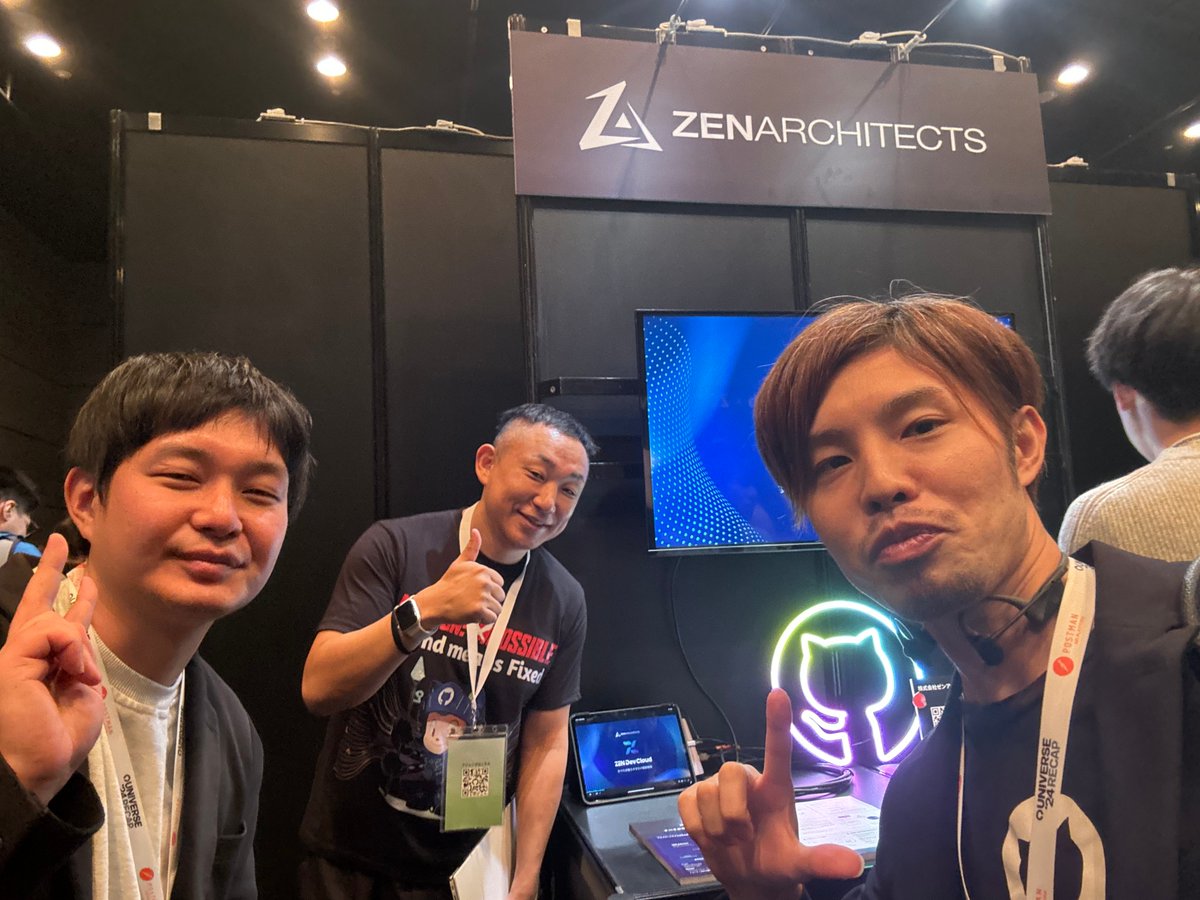 kawamoto_LINER's tweet image. #GitHubUniverseRecap に行ってきました❗️

今日はLINEヤフー DevRelで一緒に活動してる @kozzy0919 さんと✨
ZOZOさん x LINEヤフー な連携でも #GitHub の国内 盛り上げていきたいですね🔥

Microsoft辻本さん、AI MVPで昨日もイベントご一緒してた @BEACH_SIDE さんともパシャリ📸…