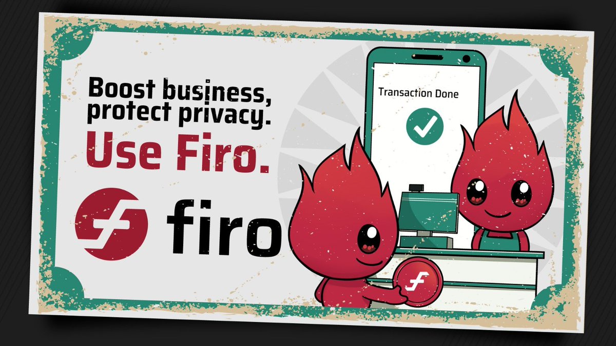 You be entrepreneur wey wan explore new business opportunities &amp; you no wan let your competitors know wetin you dey do?

Protect your business privacy with #FIRO! Embrace financial freedom make your transactions dey secure!🔒

Accept $FIRO make you keep your business safe from👀
