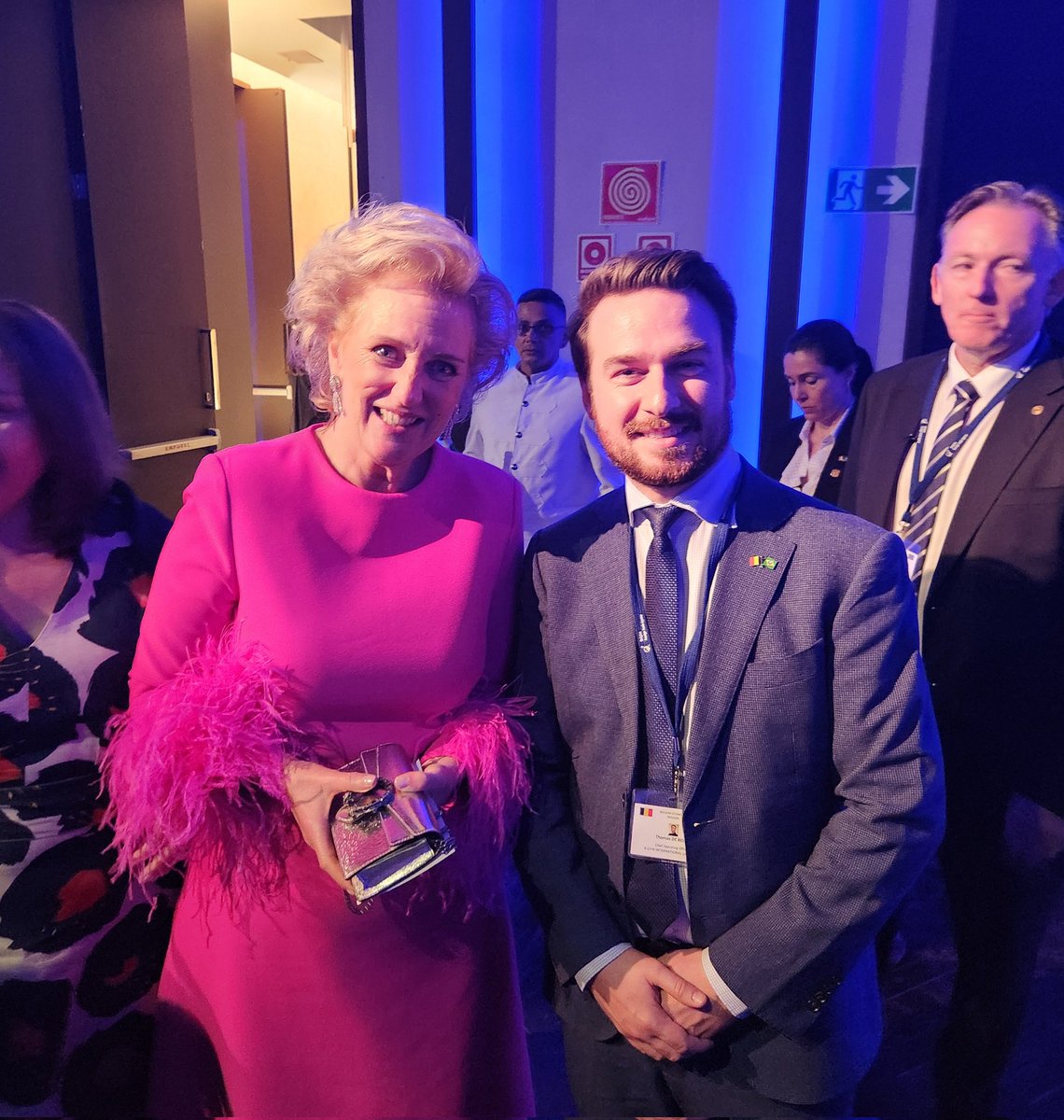 Together with HRH Princess Astrid of Belgium 🇧🇪 at the Official reception during the Belgian Economic Mission to Brazil 🇧🇷 in Sao Paulo.

A proud day to be Belgian! 

<a href="/ALawIntLawFirm/">A-Law Int. Law Firm</a>
<a href="/BEmissionBFTA/">Belgian Economic Mission</a>
<a href="/BelgiumMFA/">🇧🇪 Belgium MFA</a>

#BEmissionBRA #Belgium #Brazil