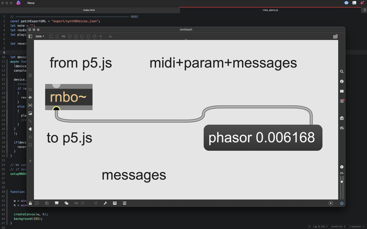 structurevoid0's tweet image. FULL training week here in #Marseille, France with our Max Certified Trainer (& Ableton Certified Trainer too) @julienbayle / #raspberrypi + #P5JS + #dsp
#MaxMSP #madewithrnbo @cycling74