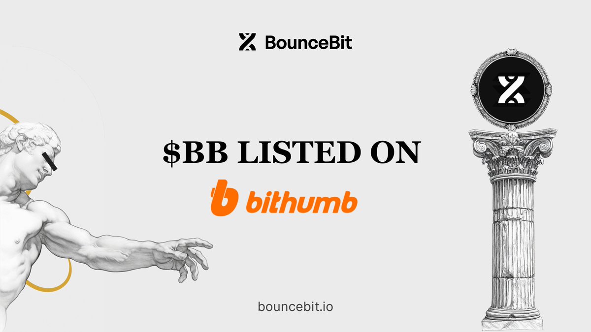 🇰🇷바운스빗(BB)가 빗썸 원화마켓에 추가되었습니다! $BB will be added to the KRW market today!  More details: https://t.co/bMWmP1U3ZM