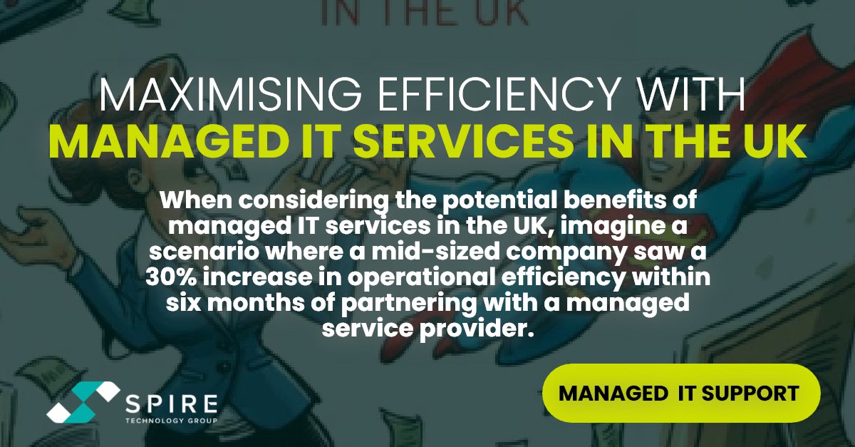 SpireLimited's tweet photo. Imagine increasing your operational efficiency by 30% in just six months! Partnering with managed IT services in the UK can optimise system performance, enhance cybersecurity, and streamline processes. 
https://t.co/hWomOLaeye
 #manageit #itservices #itservice https://t.co/AGd5BW7Ql5