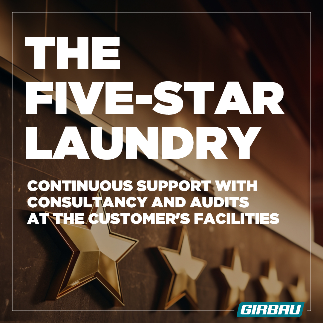Elevate your laundry experience with a trusted partner! 🌟

We offer a comprehensive 5-star service that includes consultancy, training, and audits. With Girbau, you're choosing reliability and quality!

info.girbau.com/the-five-star-…

#GirbauHotelLaundry #5StarLaundry