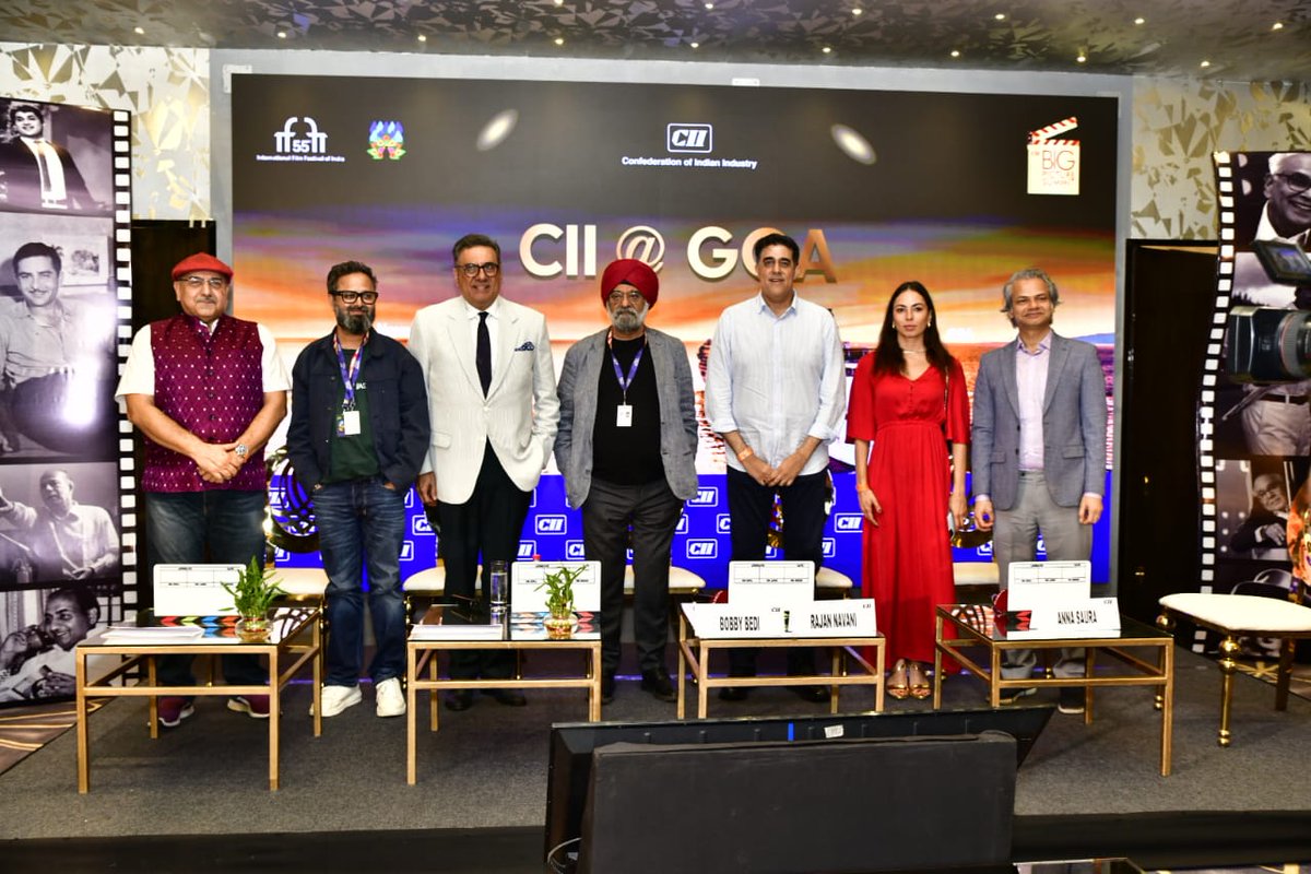 CII4MnE's tweet image. CII Networking Evening at IFFI 2024, Goa! 
A remarkable evening at the IFFI 2024, bringing together industry leaders, creative visionaries, and celebrated personalities. 
#CIIatGOA  #NetworkingEvening  #IFFI2024