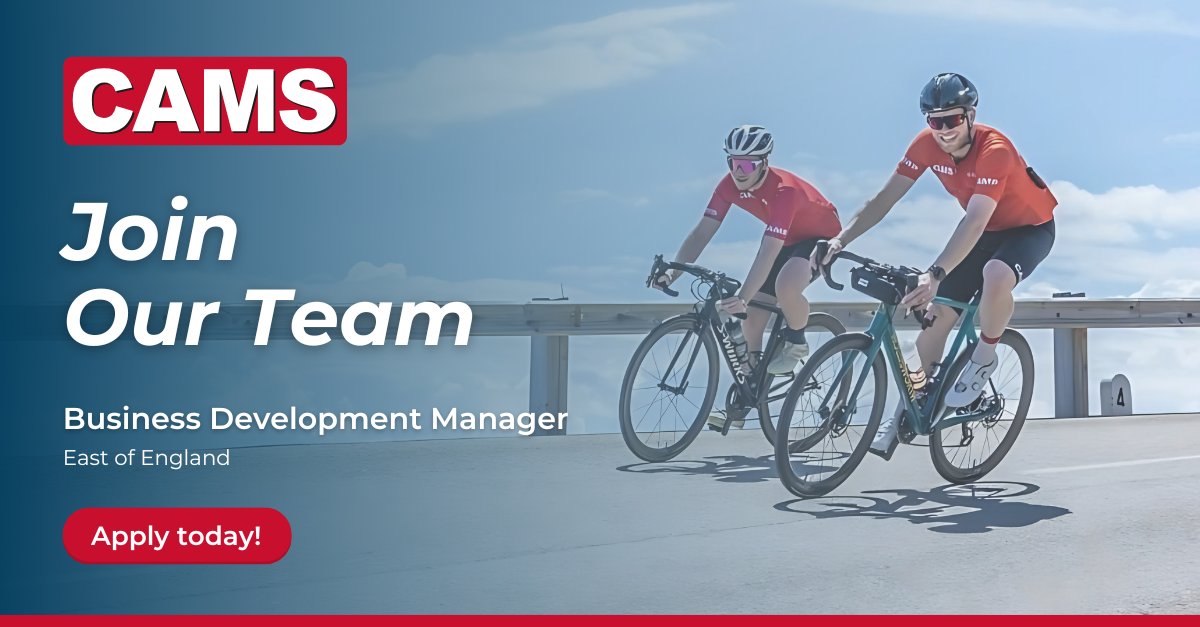🚴‍♂️ Join Our Team 🚴‍♀️

Are you passionate about cycling and have experience in sales? 

We’re on the lookout for a Business Development Manager to join us at CAMS, based in the East of England.

Apply here: bikebiz.com/job/business-d…