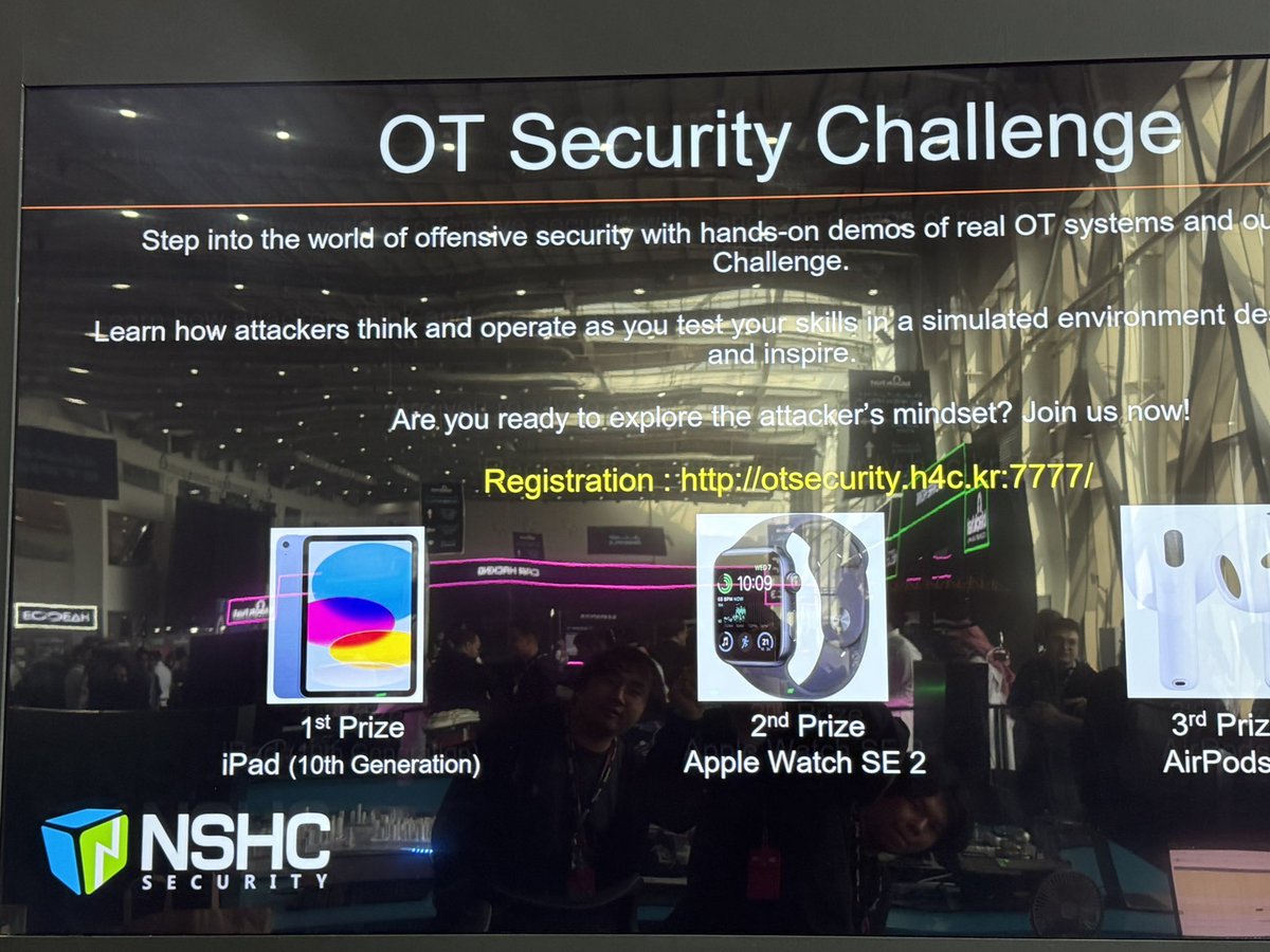 Join our CTF  and get the prize!!
#bhmea2024 #BHMEA24