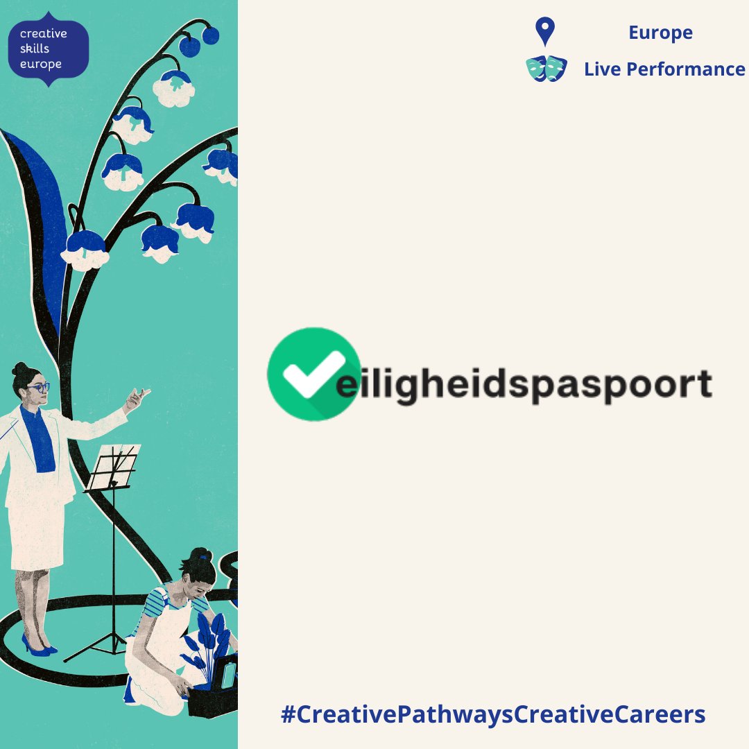 EBU_HQ's tweet photo. ⛑️Safety first! with @skills_europe 🎭📋✨
With Safety Passport, live performances professionals can
✅get certified
✅show their commitment to safety
✅make the live performance industry a safer place
Learn more👉https://t.co/45z7h2fxeP
#CreativePathwaysCreativeCareers https://t.co/KOpfxdp3xI