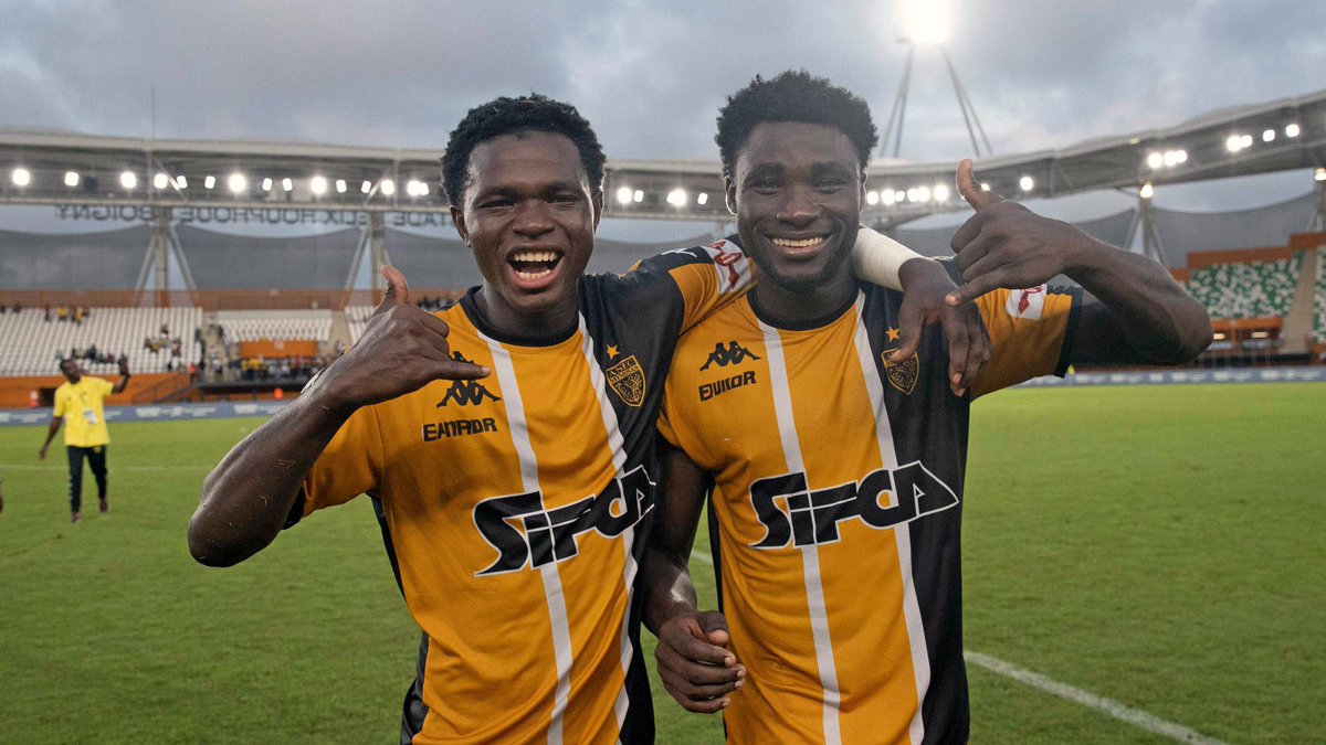 Selephanto's tweet photo. 🚨JOUR DE MATCH 

ASEC Mimosas 🇨🇮 🆚 🇸🇳 ASC Jaraaf 
16h GMT 🕖  
Stade Félix Houphouët-Boigny. 🏟️🇨🇮

Première journée des phases de poules de la Coupe de la Confédération! 🌍

Allez les Mimos ! 💛🖤 https://t.co/ybq1Ft2gnJ
