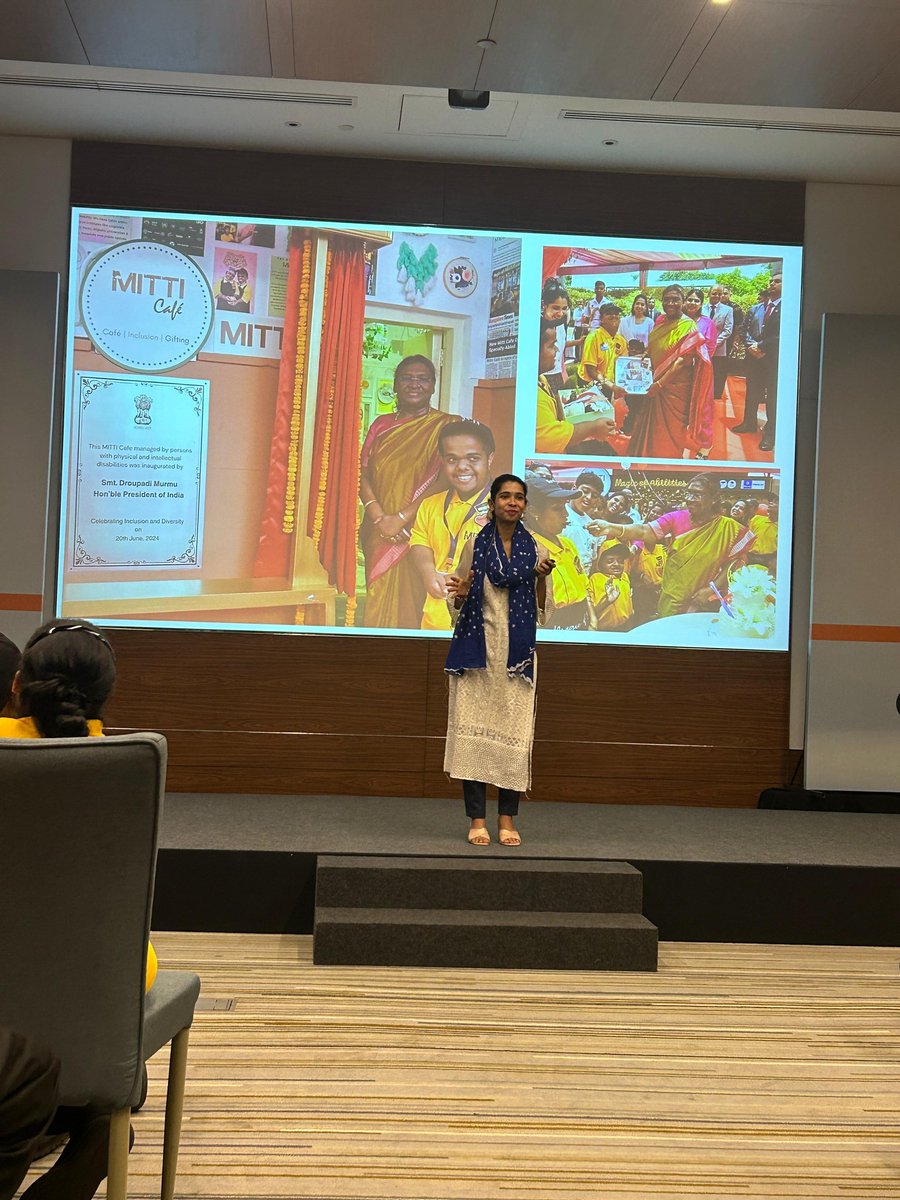RepTodayMag's tweet photo. From humble beginnings to a thriving café, Alina Alam showcasing Mitti Café's success contributed by hope, affection and inclusion✨️ #RTQUORUM @AMitticafe https://t.co/7OfC9eFuD4