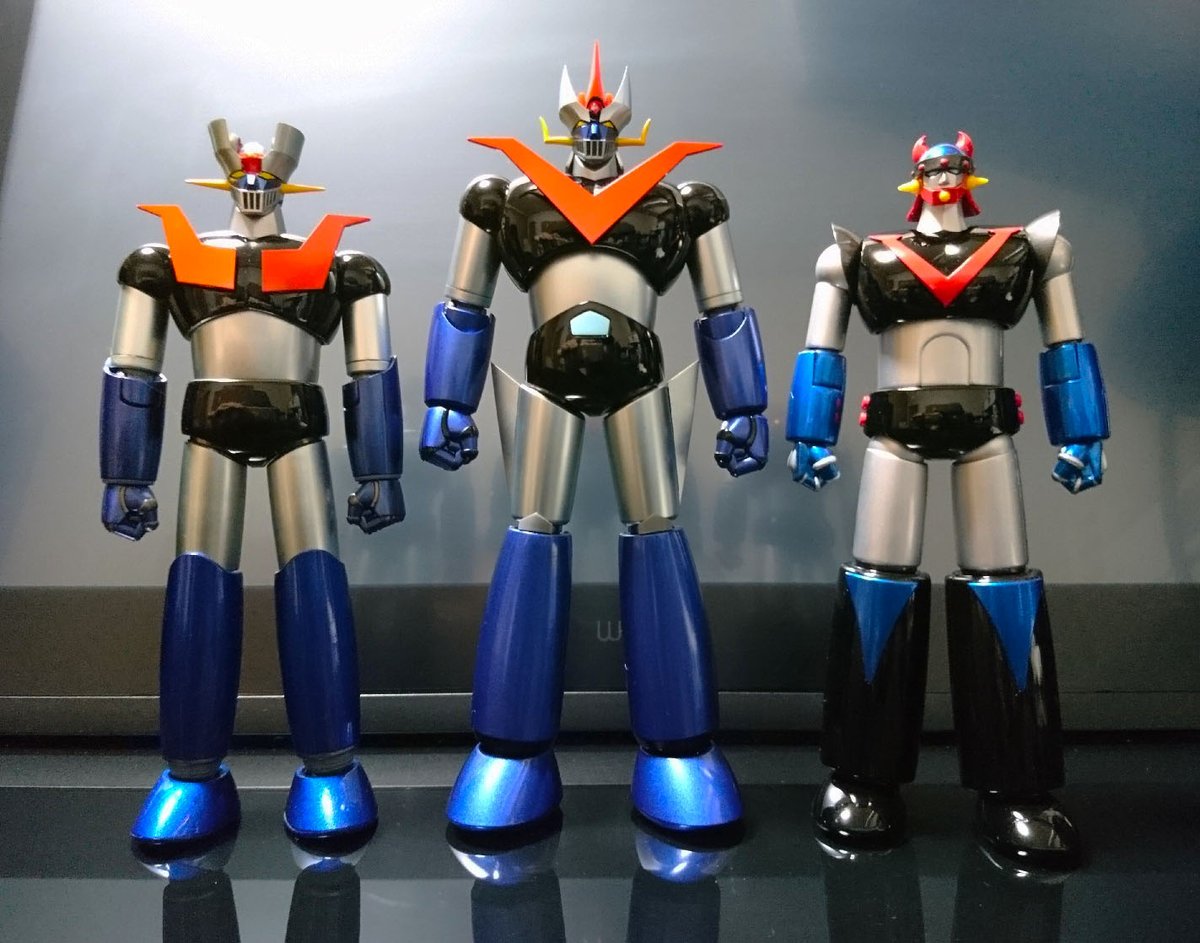 DenkouRiderKick's tweet photo. 革進のグレートマジンガー、届いてみると予想以上にカッコイイ。
Zよりかは思い入れが無いし1体だけ買えばいいかと思ってたけど、保存用にもう1体欲しくなるな… https://t.co/6jhJRV93o0