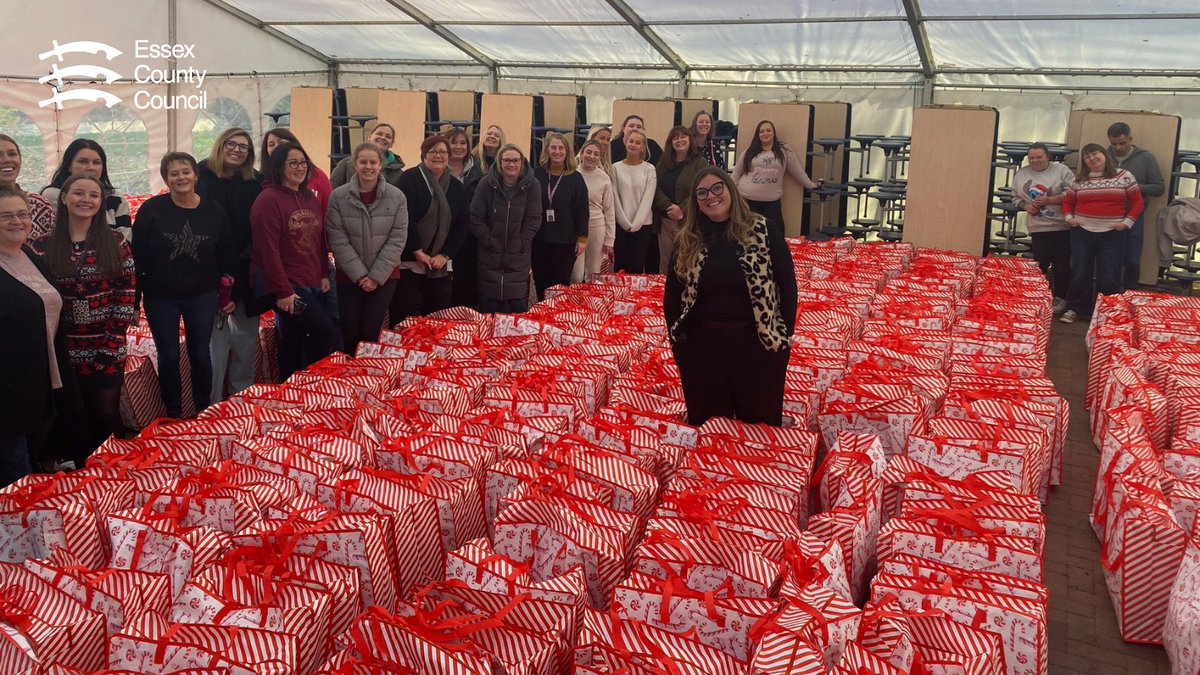 Every year, the Essex Children in Care Council runs a heartwarming holiday hamper campaign for care leavers 🎁

The team packed and are delivering over 890 hampers filled with jumpers, blankets, sweet treats and festive goodies to keep our young people warm and cheerful 😊